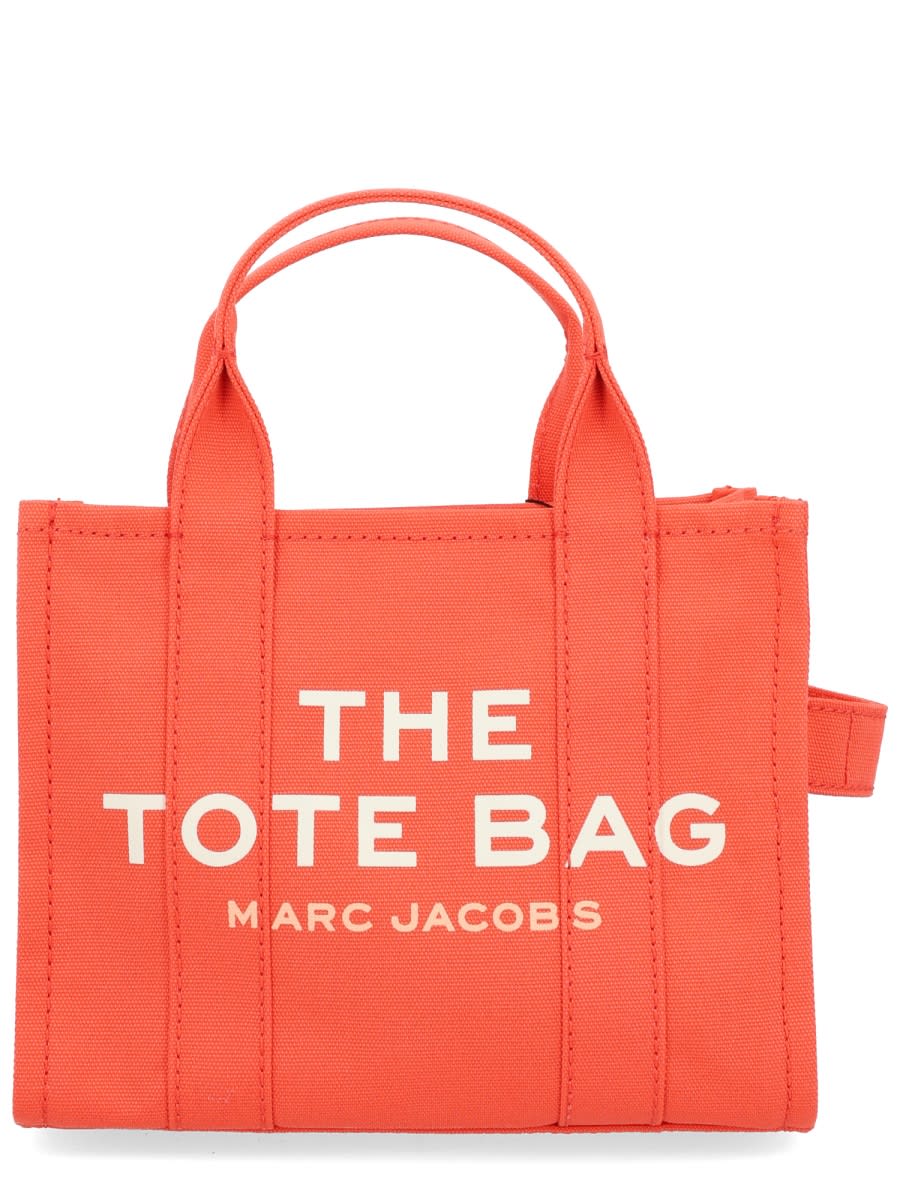 Marc Jacobs The Tote Small Bag In Orange