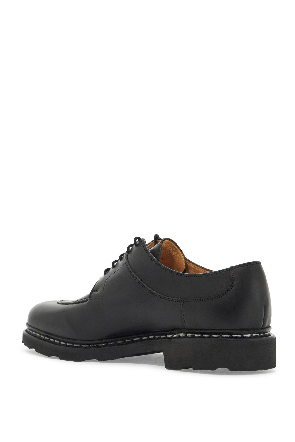 Shop Paraboot Avignon Lace-up Shoes In Noire Lis Noir (black)