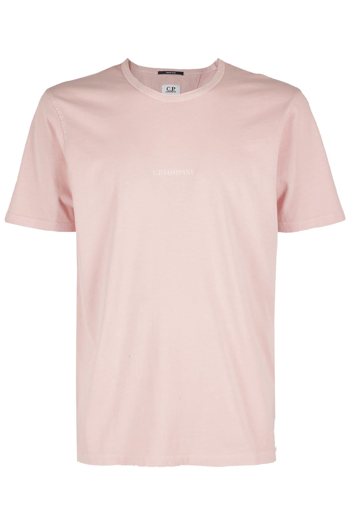 C.p. Company Jersey T-shirt In Rosa Chiaro