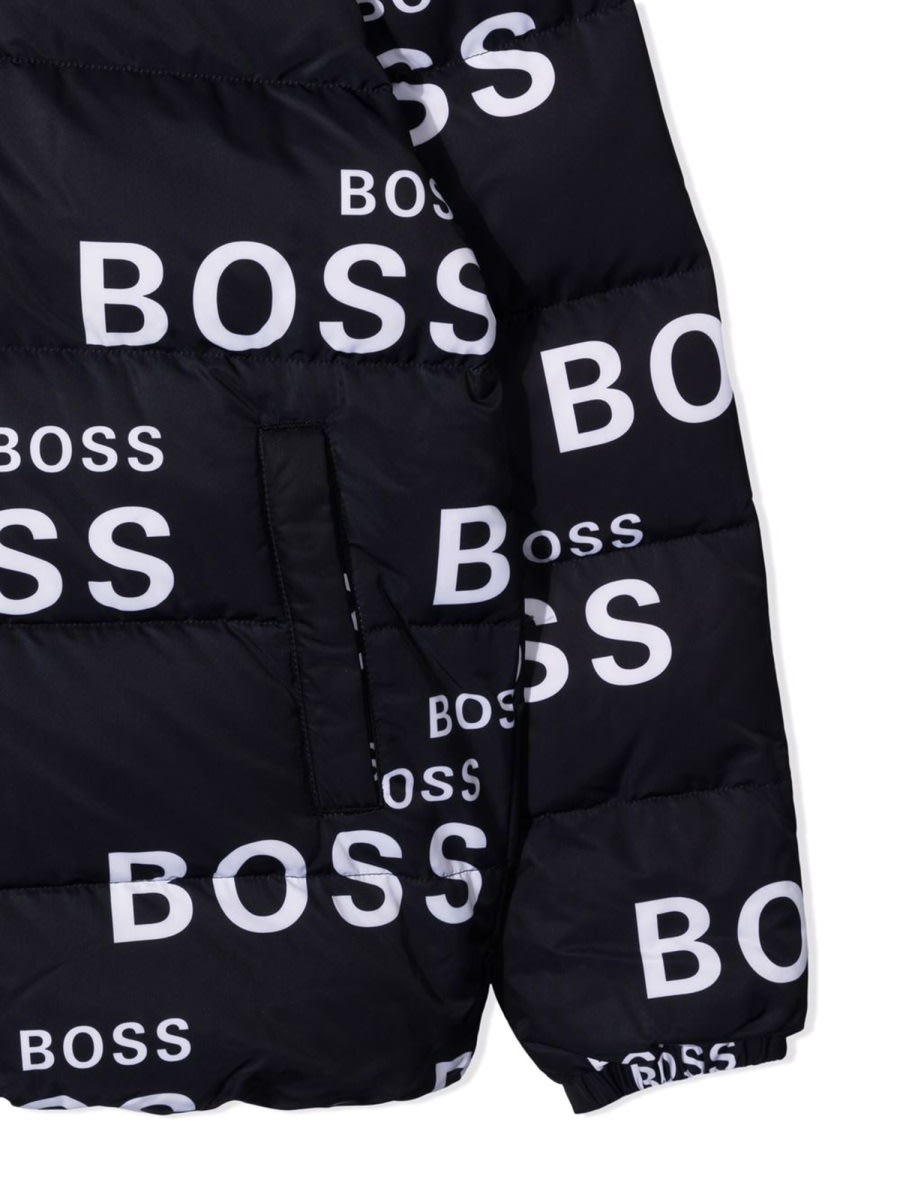 Hugo Boss Piumino In Black