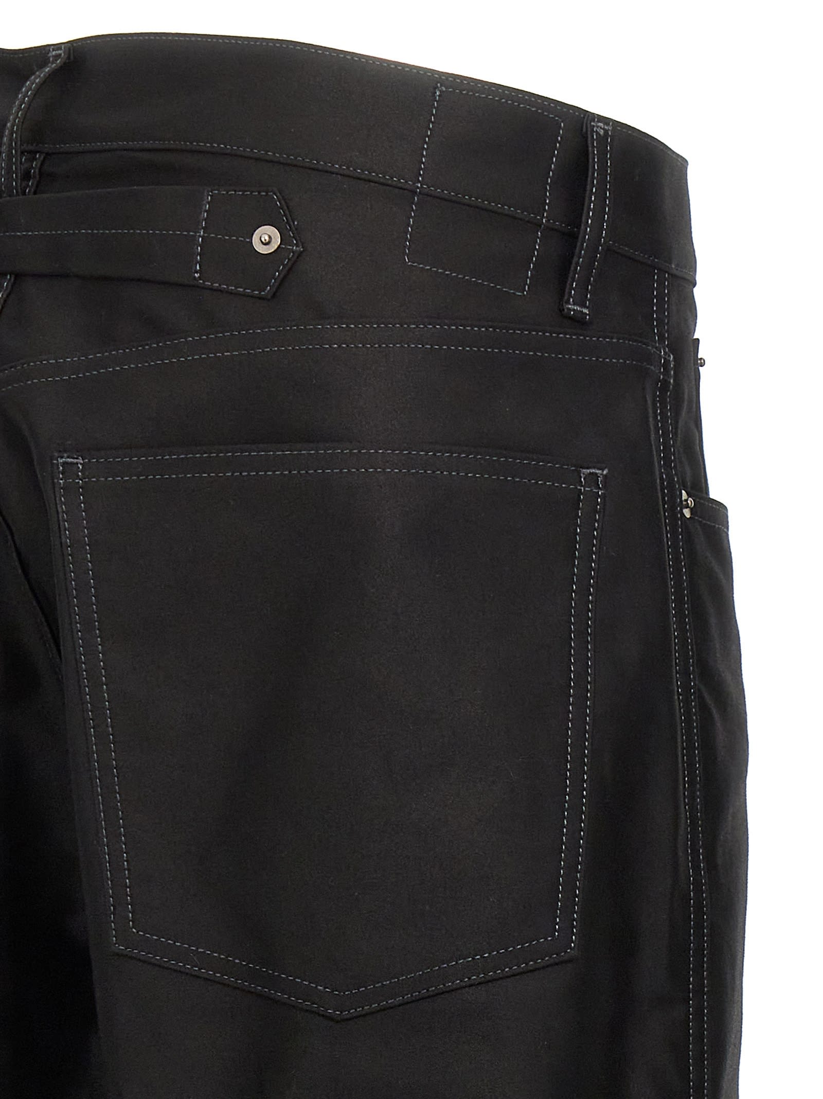 Shop Maison Margiela Martingale Pants In Black