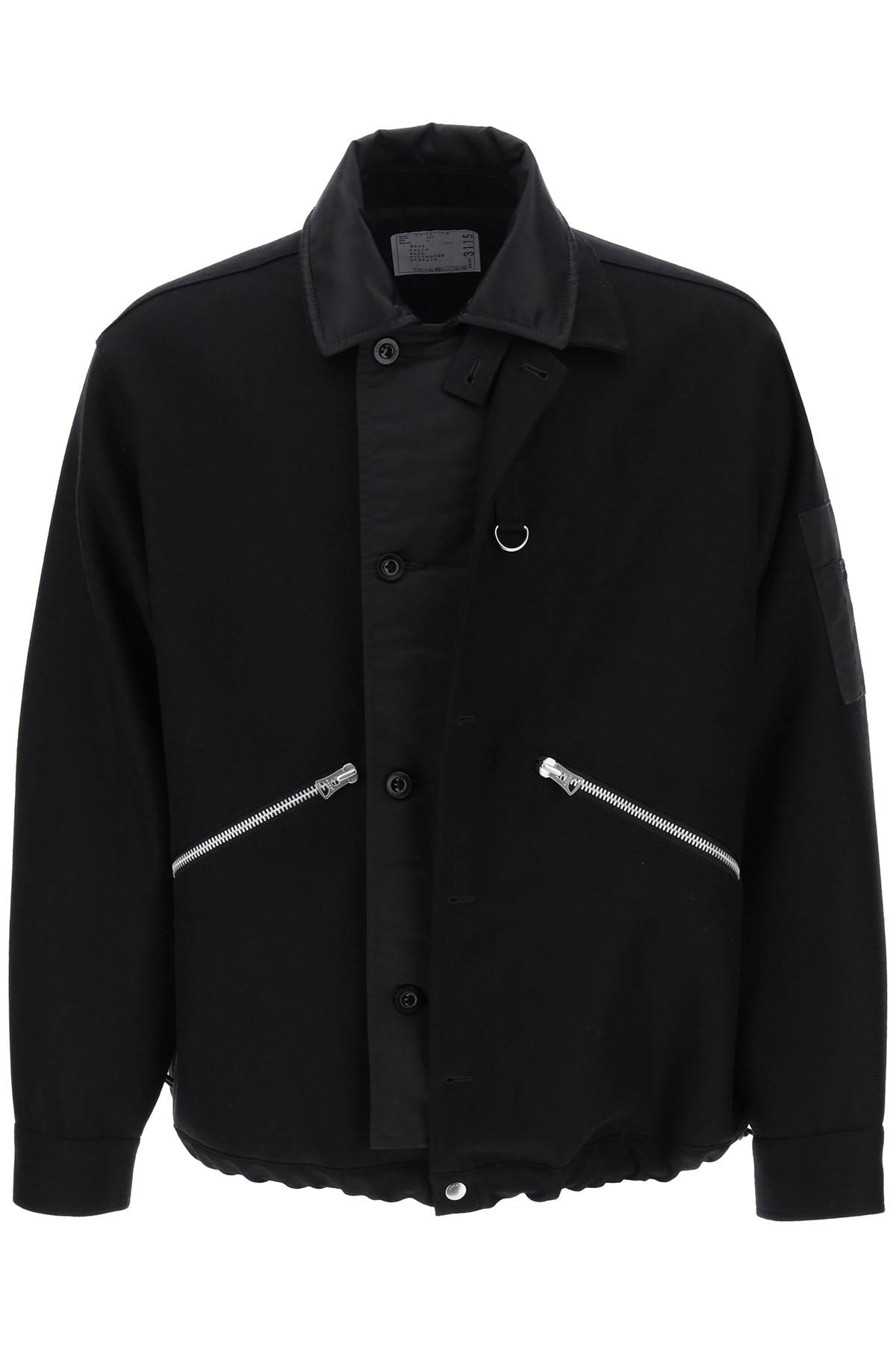 Melton Wool Blouson Jacket