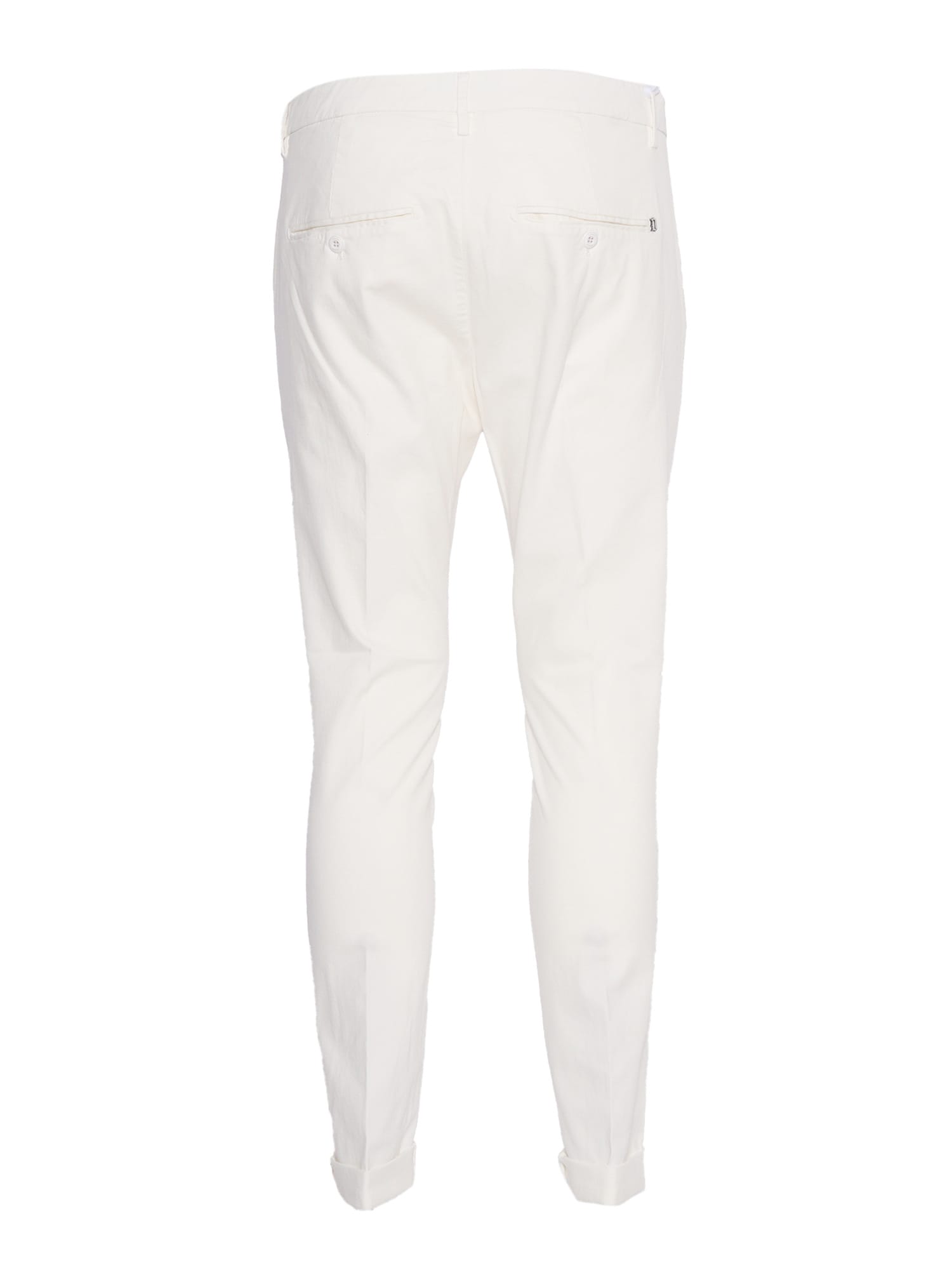 Shop Dondup Gaubert Pants In White
