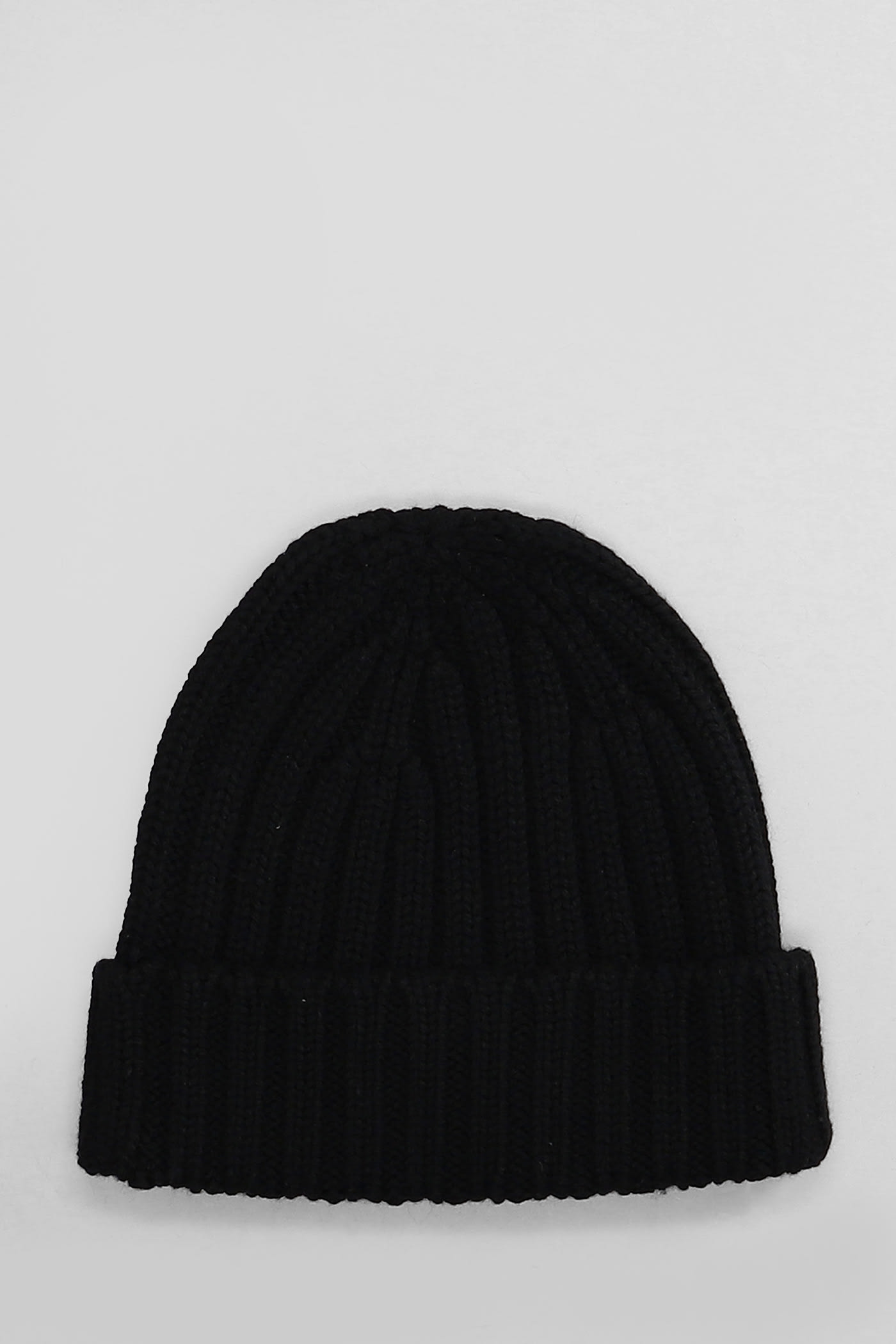 1c01 Hats In Black Wool