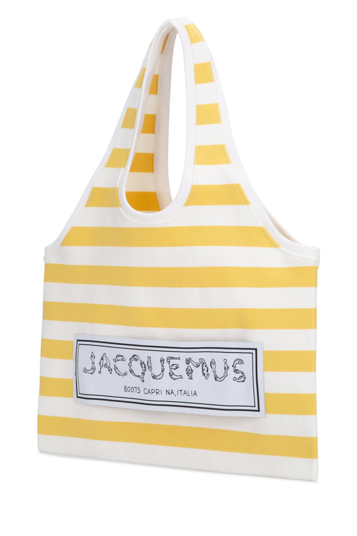 Shop Jacquemus Le Tote Marcel In Multiyellow