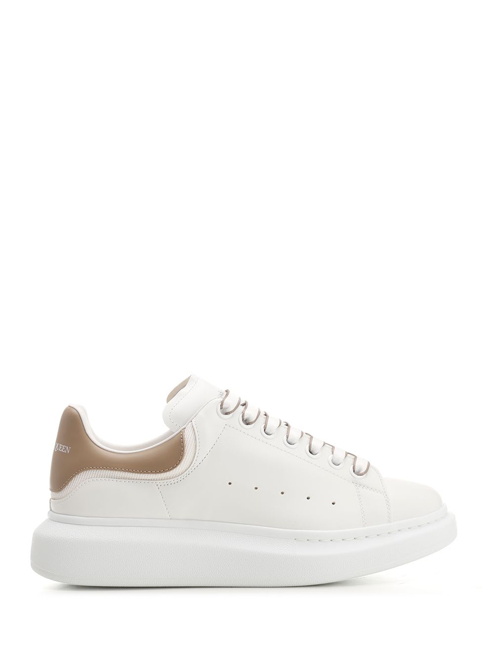 Shop Alexander Mcqueen Oversize Sneakers In White