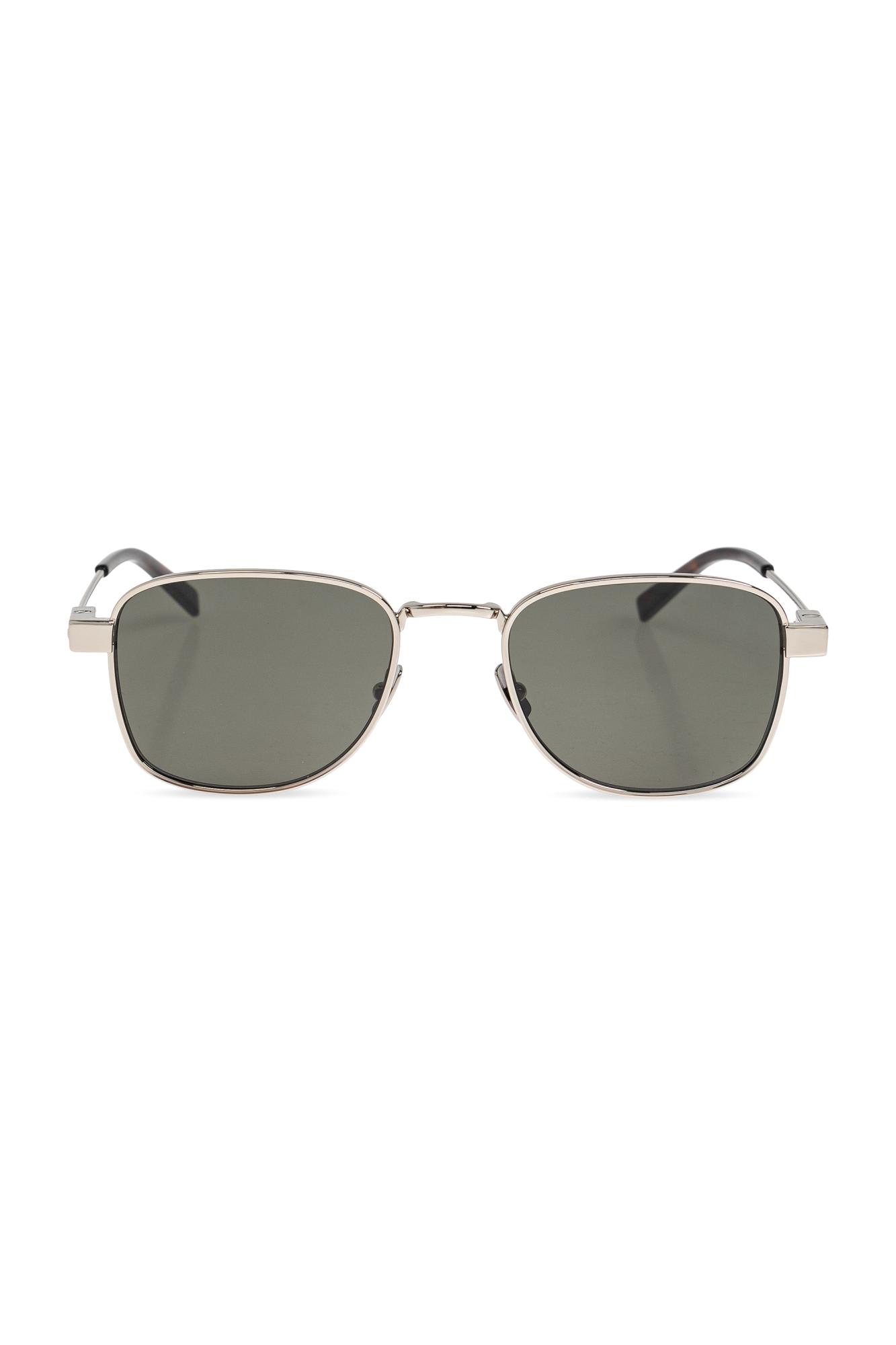 Shop Saint Laurent Sunglasses Sl 741 In Silver