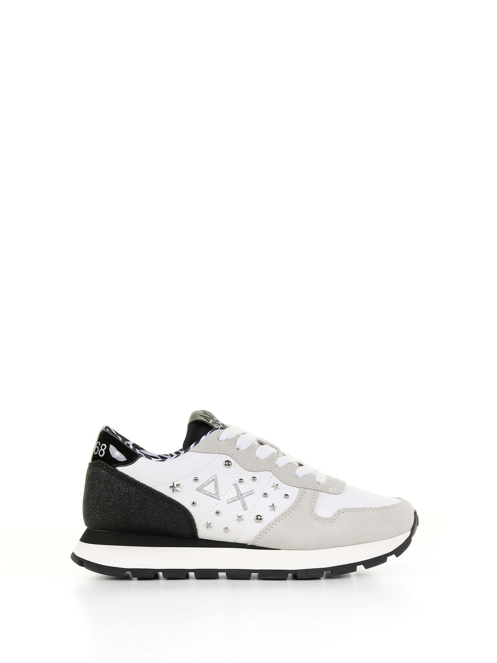 Sun 68 Ally Studs Sneaker With Stud Detail