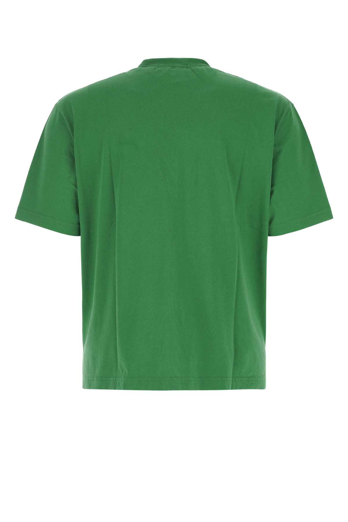 Shop Ambush Grass Green Cotton T-shirt In 5510