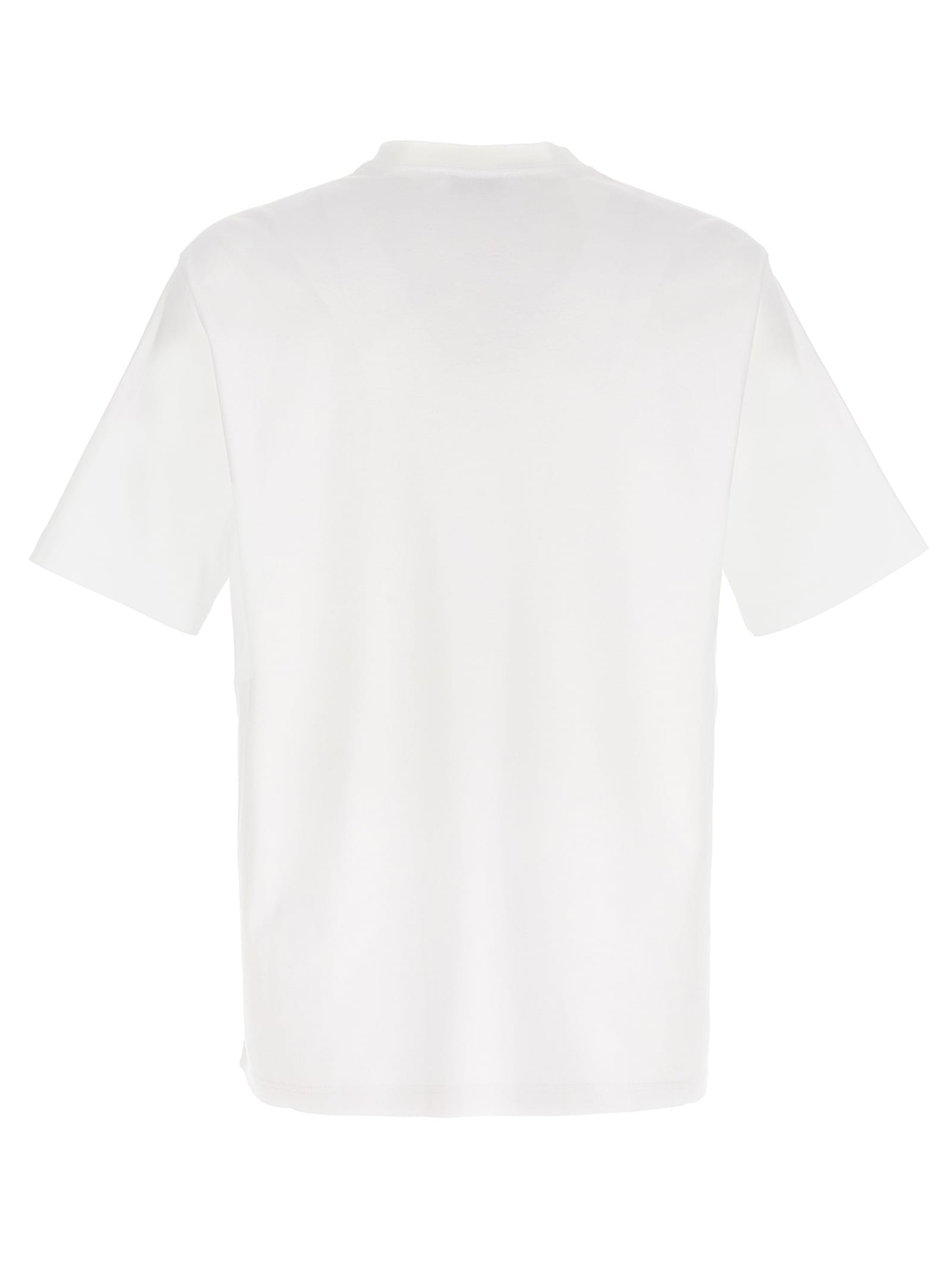 Shop Lanvin Classic Curb T-shirt In Optic White