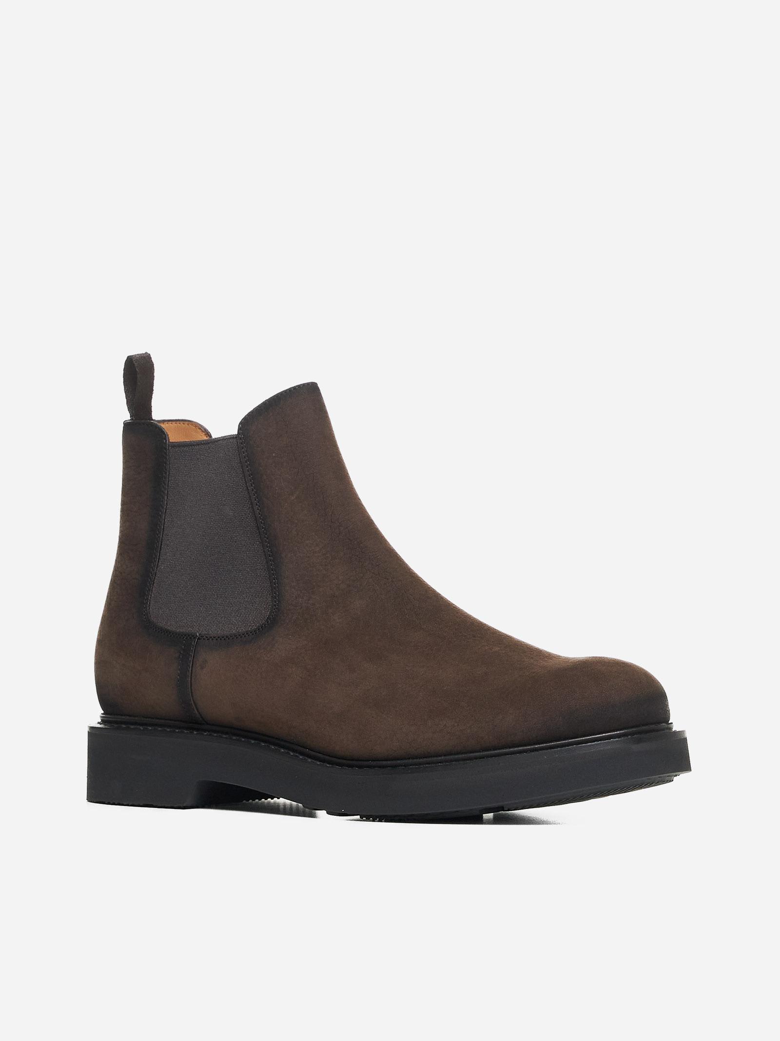 Shop Church's Leicester Leather Chelsea Boots In Marrone