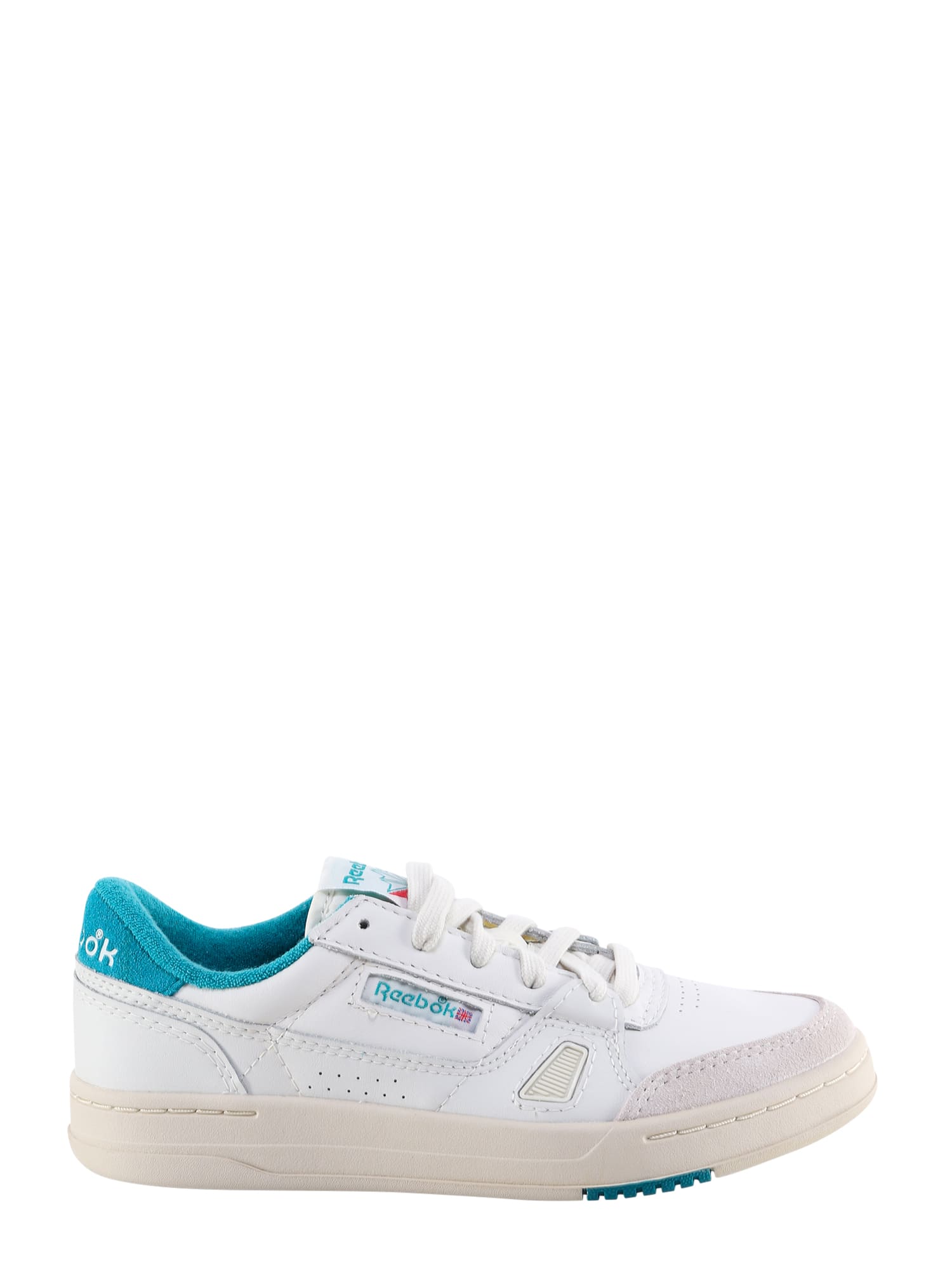 Reebok Lt Court Suede And Leather Trainers In White