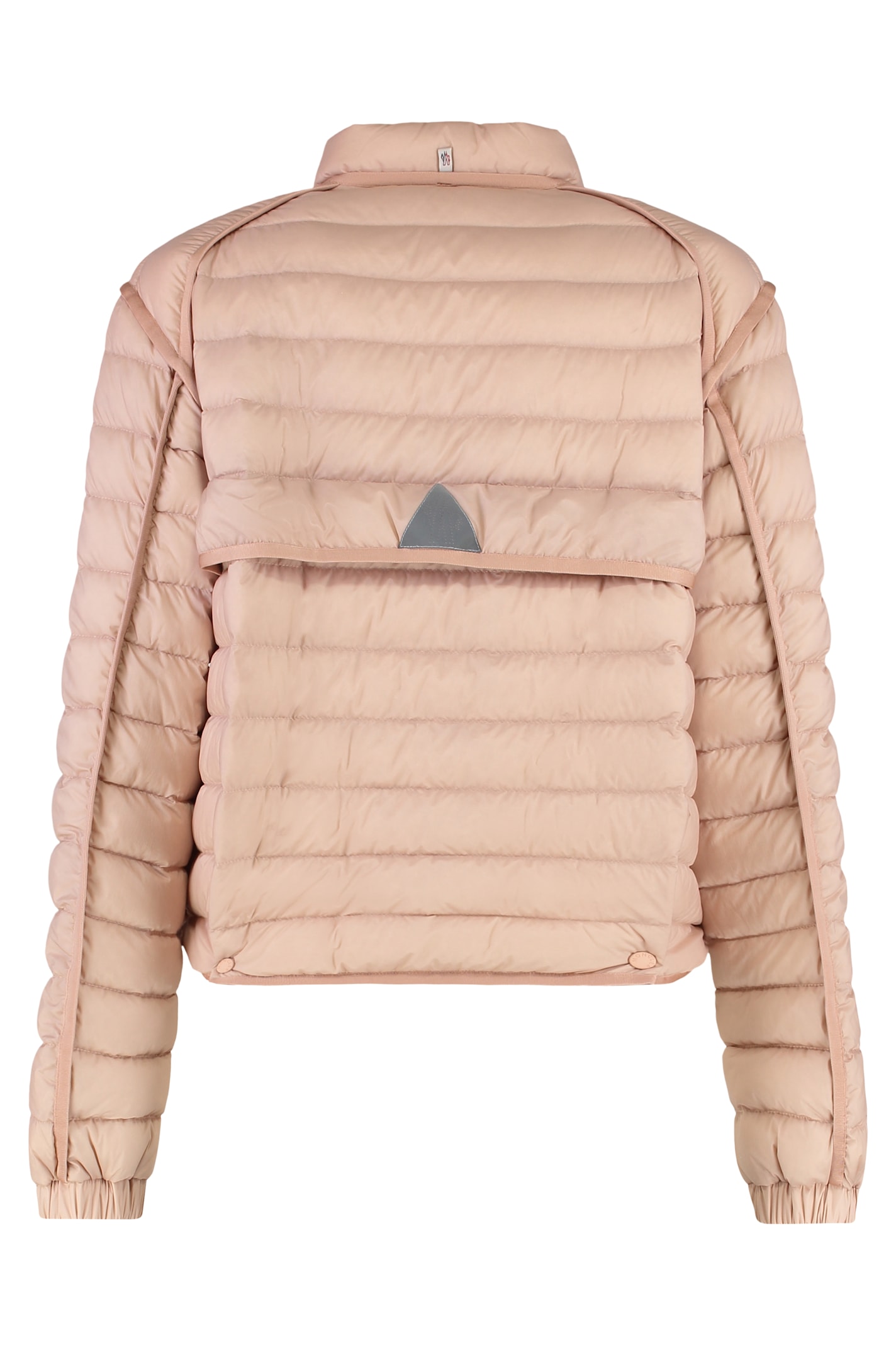 Moncler Grenoble Madulain Short Down Jacket In Pink