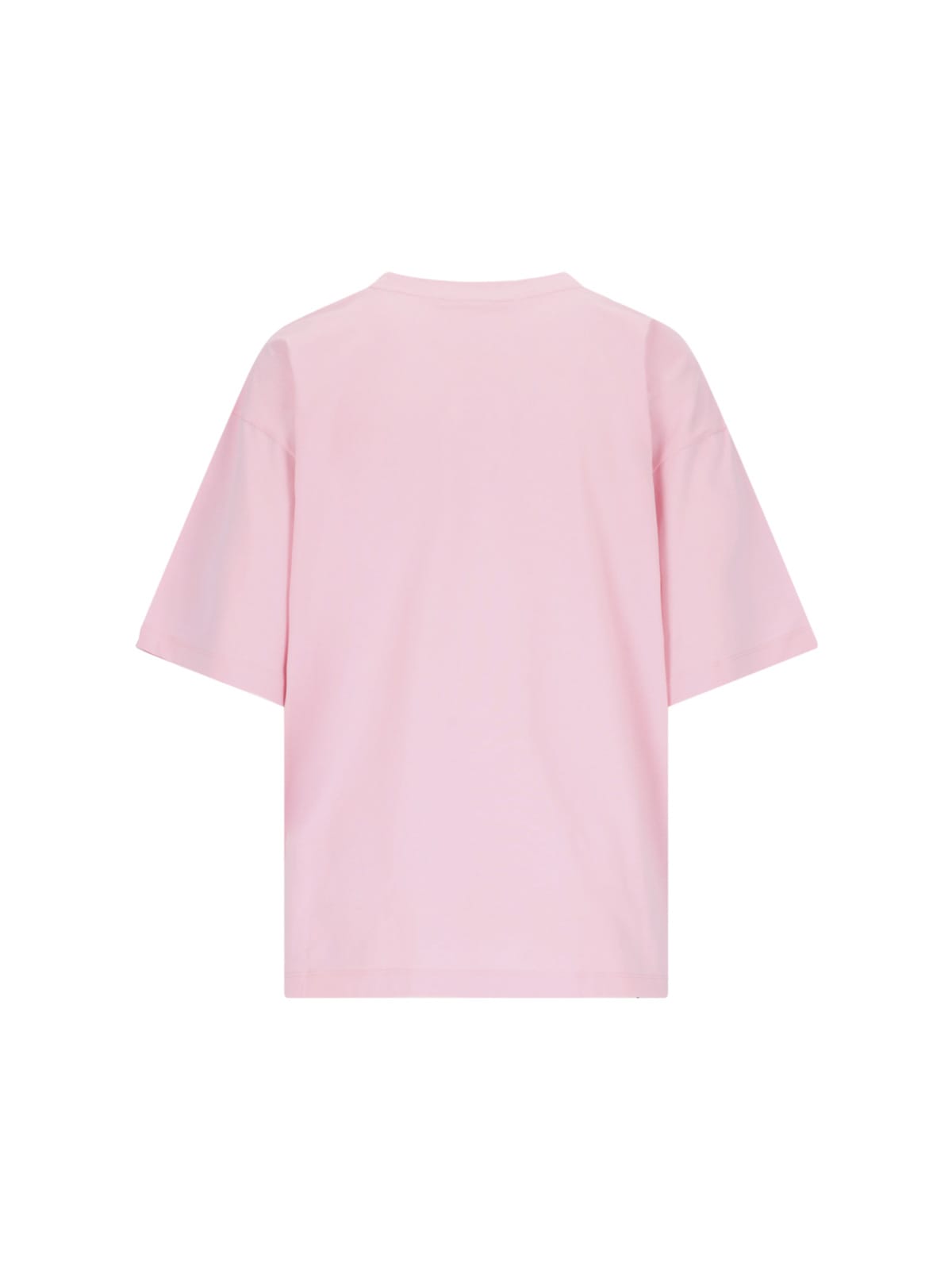 Shop Marni Logo T-shirt In Pink