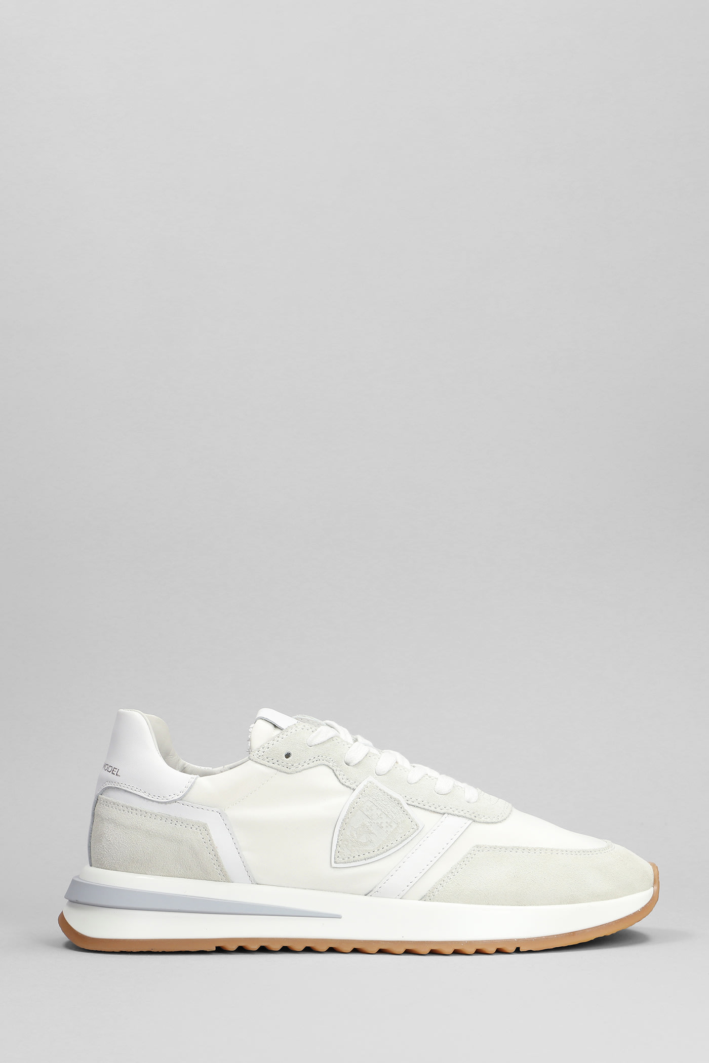 Tropez 2.1 Sneakers In White Suede And Fabric