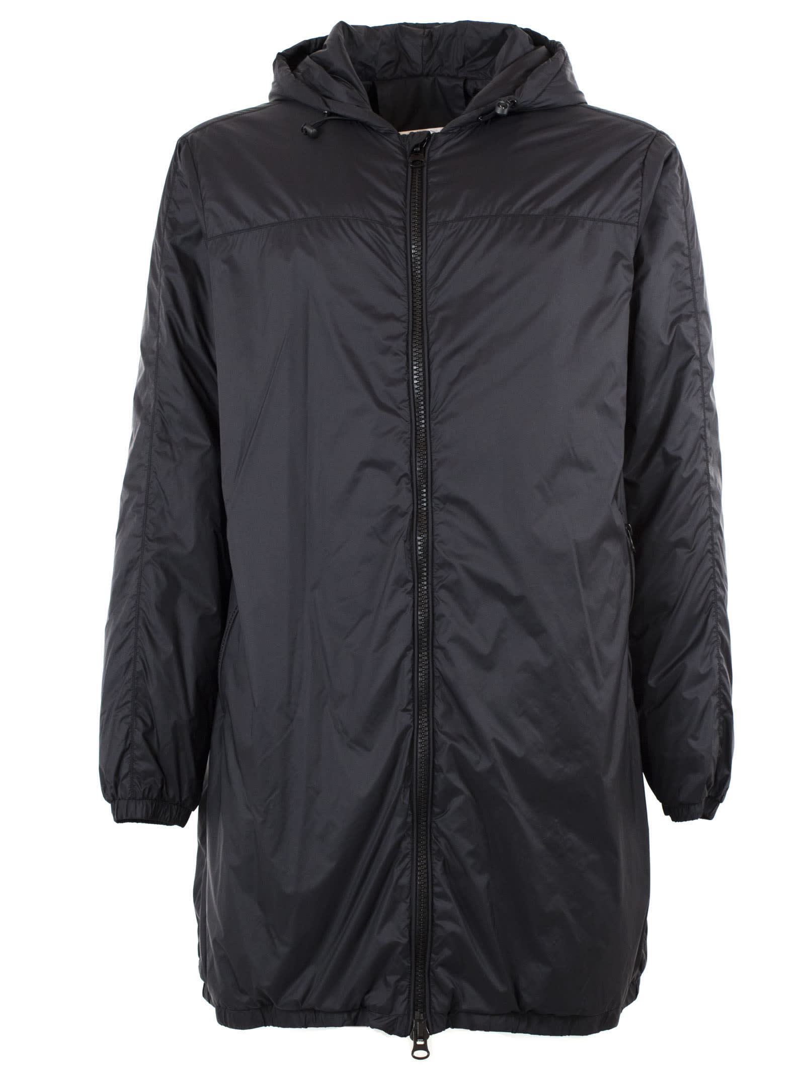 Mauro Grifoni Waterproof Black Fabric Jacket