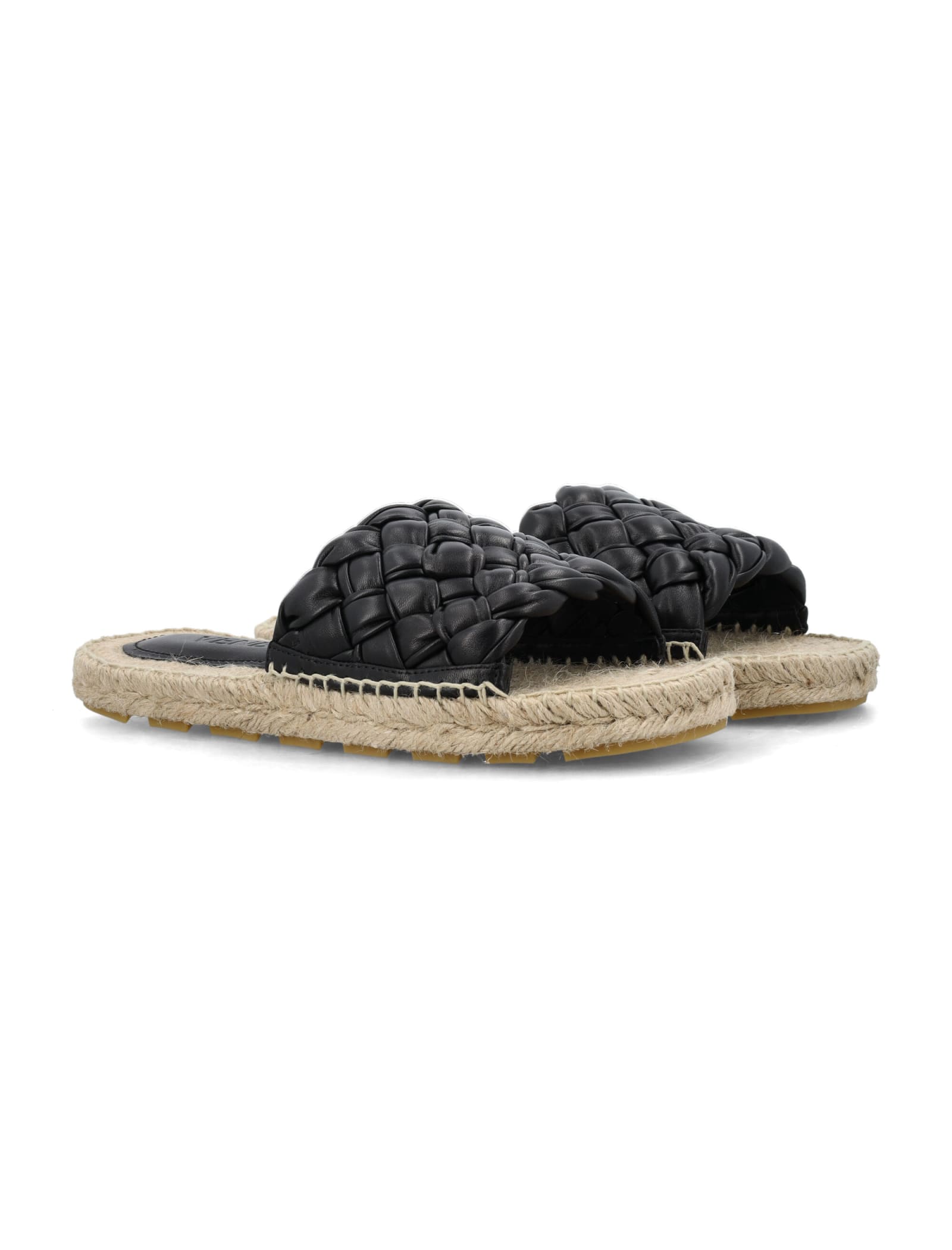 Shop Bottega Veneta Jack Espadrille In Black