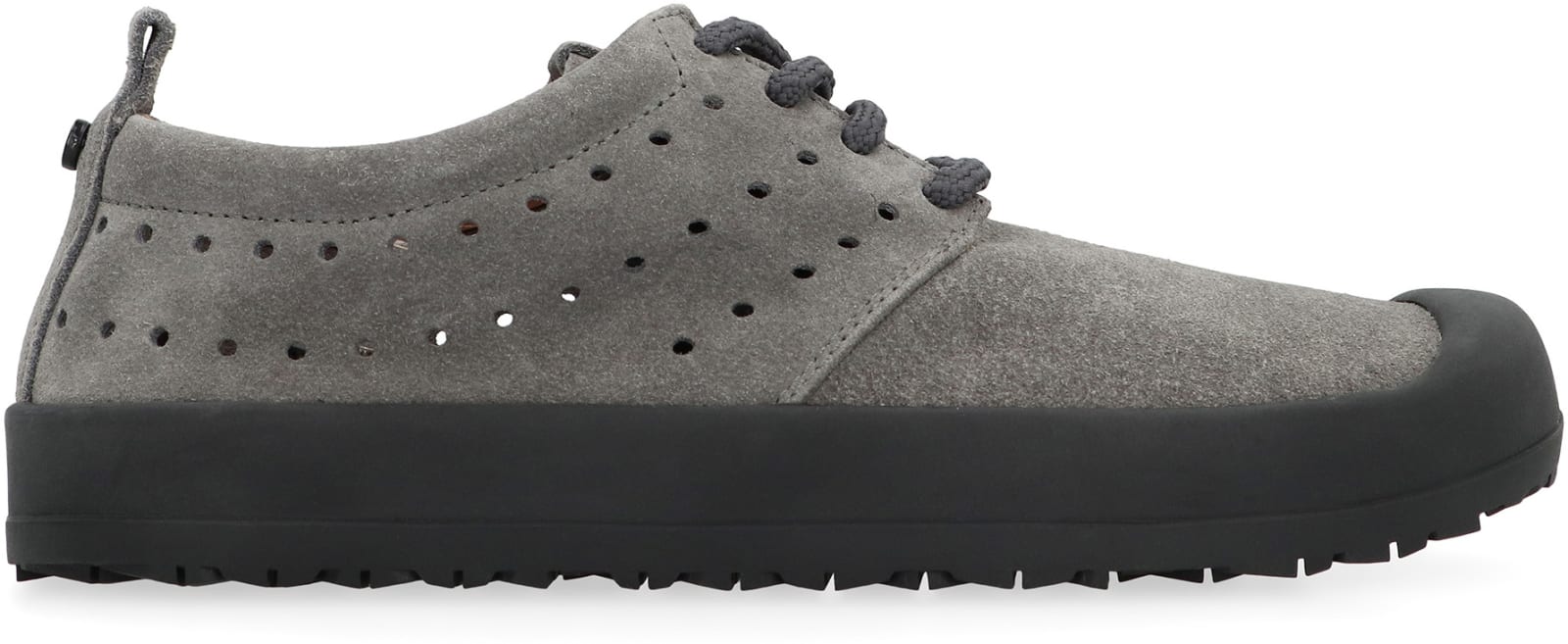 Volta Suede Low-top Sneakers In Grey