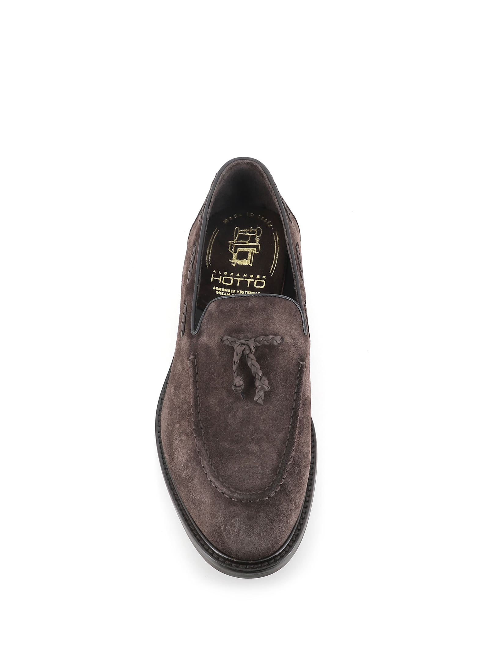 Alexander Hotto Loafer Tassel 68021 In Brown