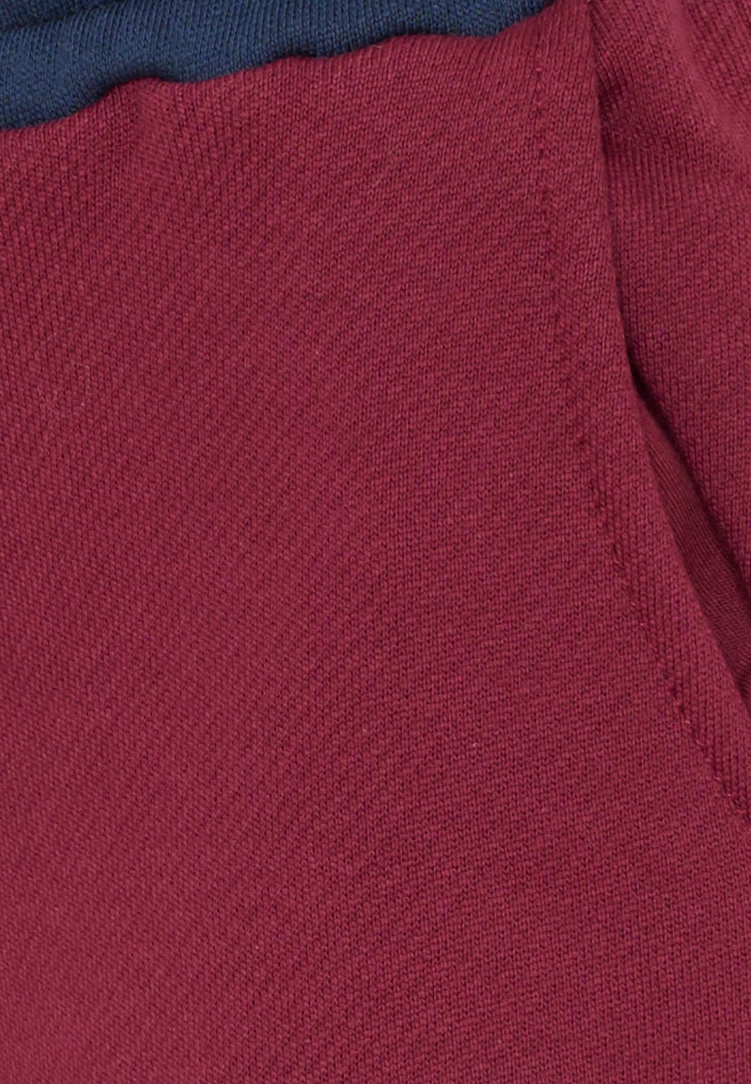 Msgm Logo-print Drawstring Trousers In Burgundy