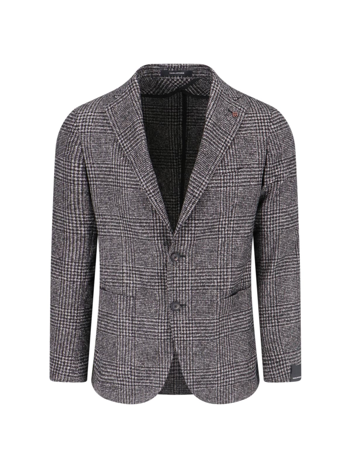 Shop Tagliatore Single-breasted Blazer In Gray