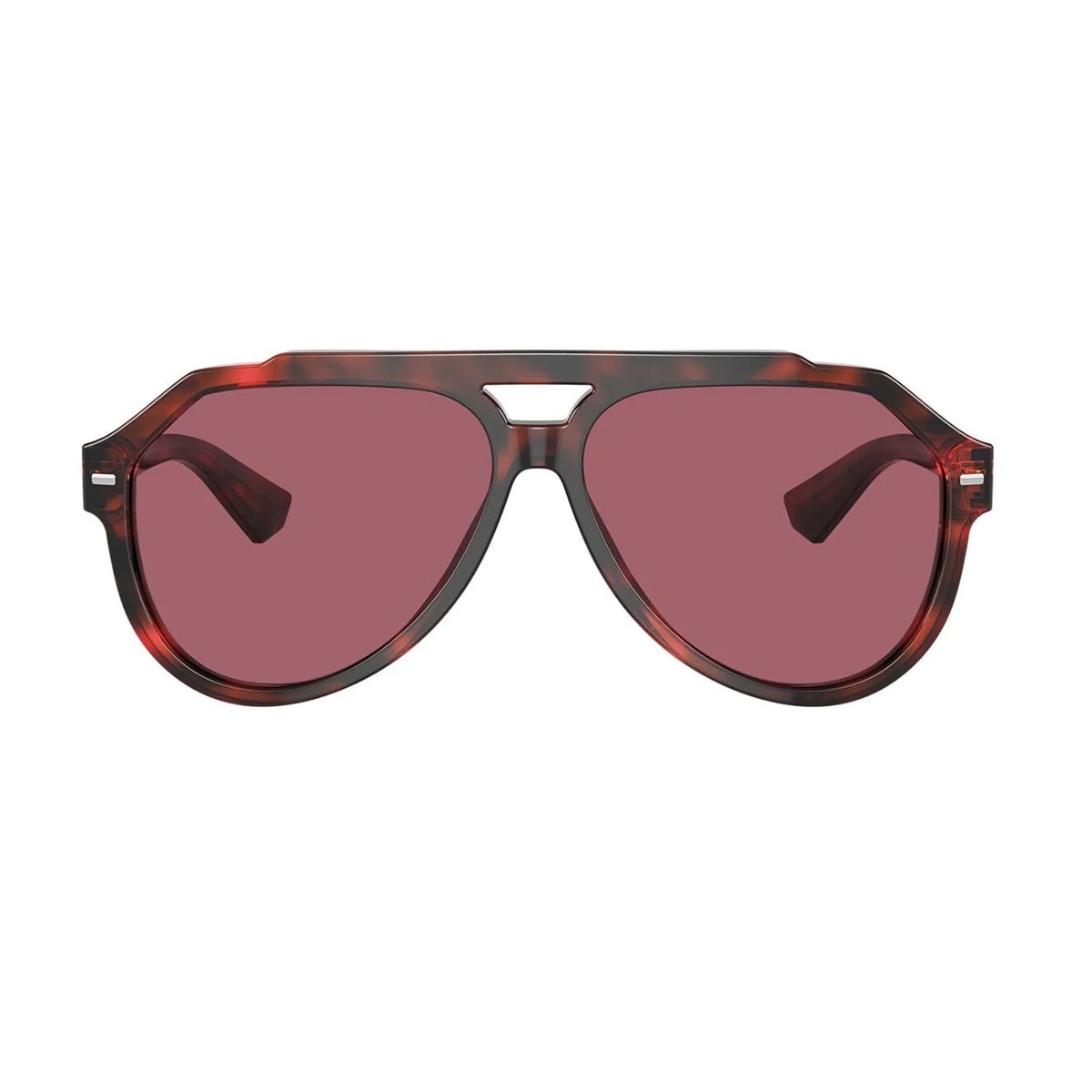 Shop Dolce &amp; Gabbana Eyewear Dg4452 Linea Banano 335869 Havana Rosso Sunglasses In Marrone