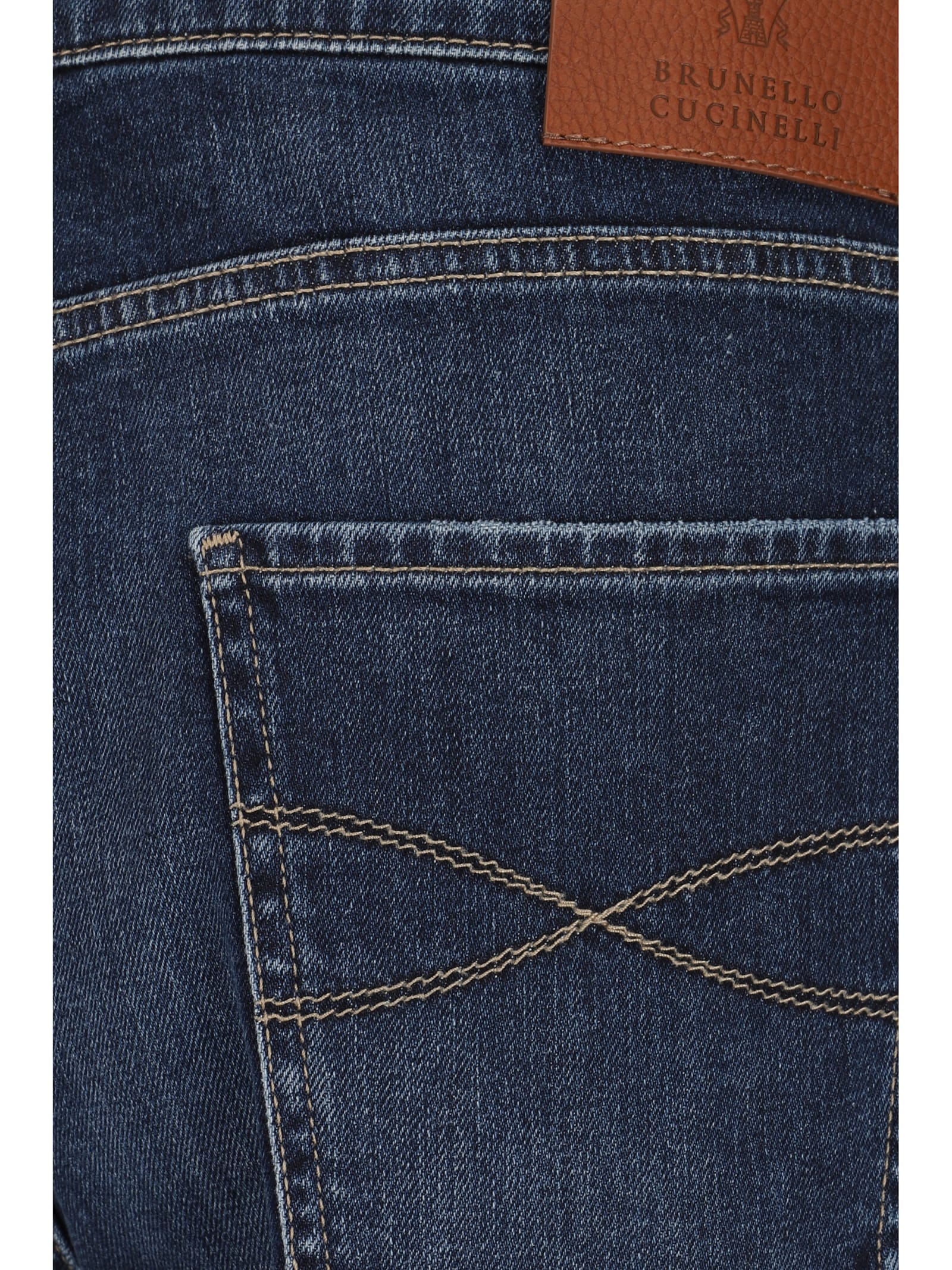 Shop Brunello Cucinelli Jeans In Blue