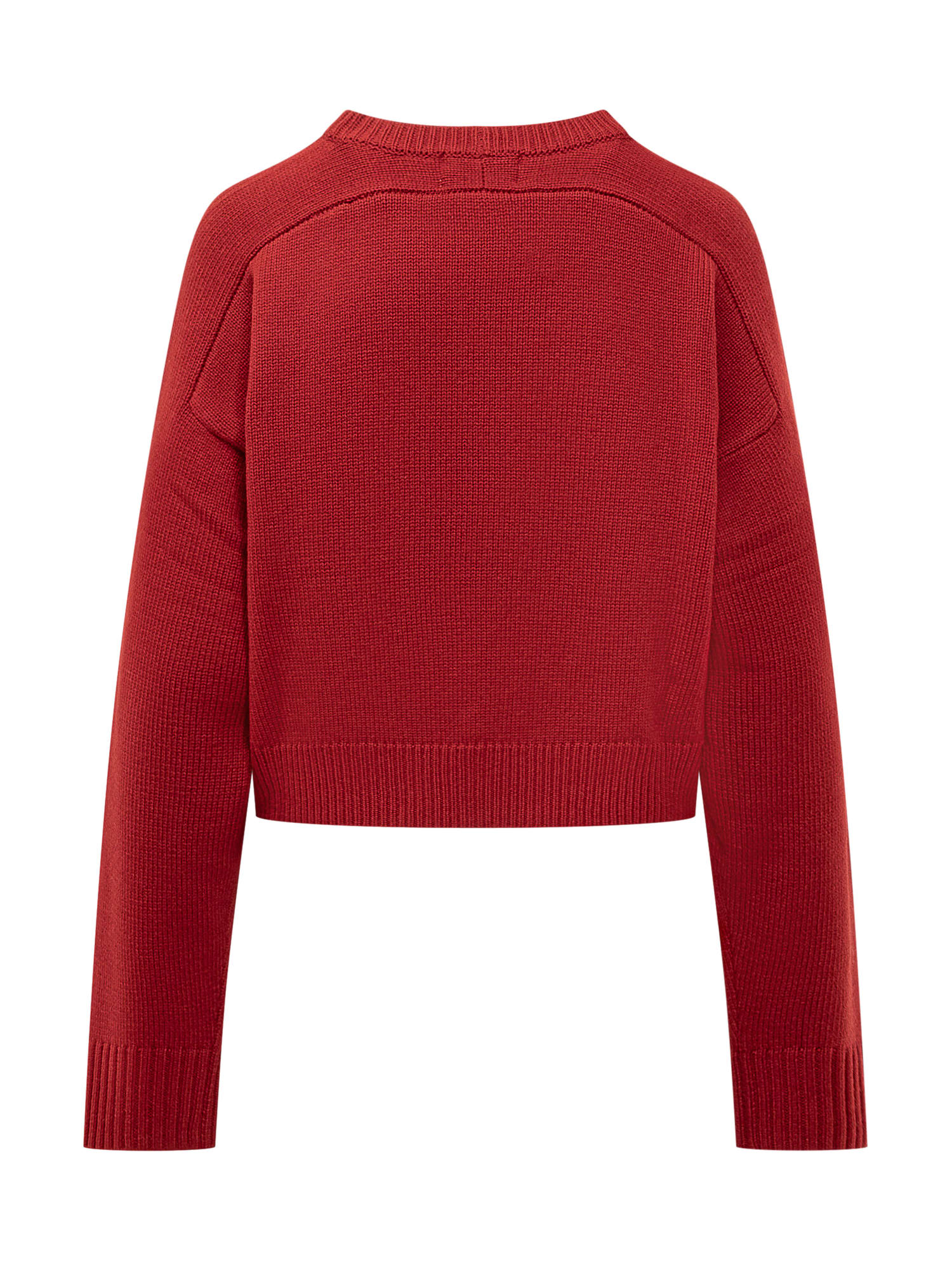 Shop Loulou Studio Oversized Sweater In Burgundy