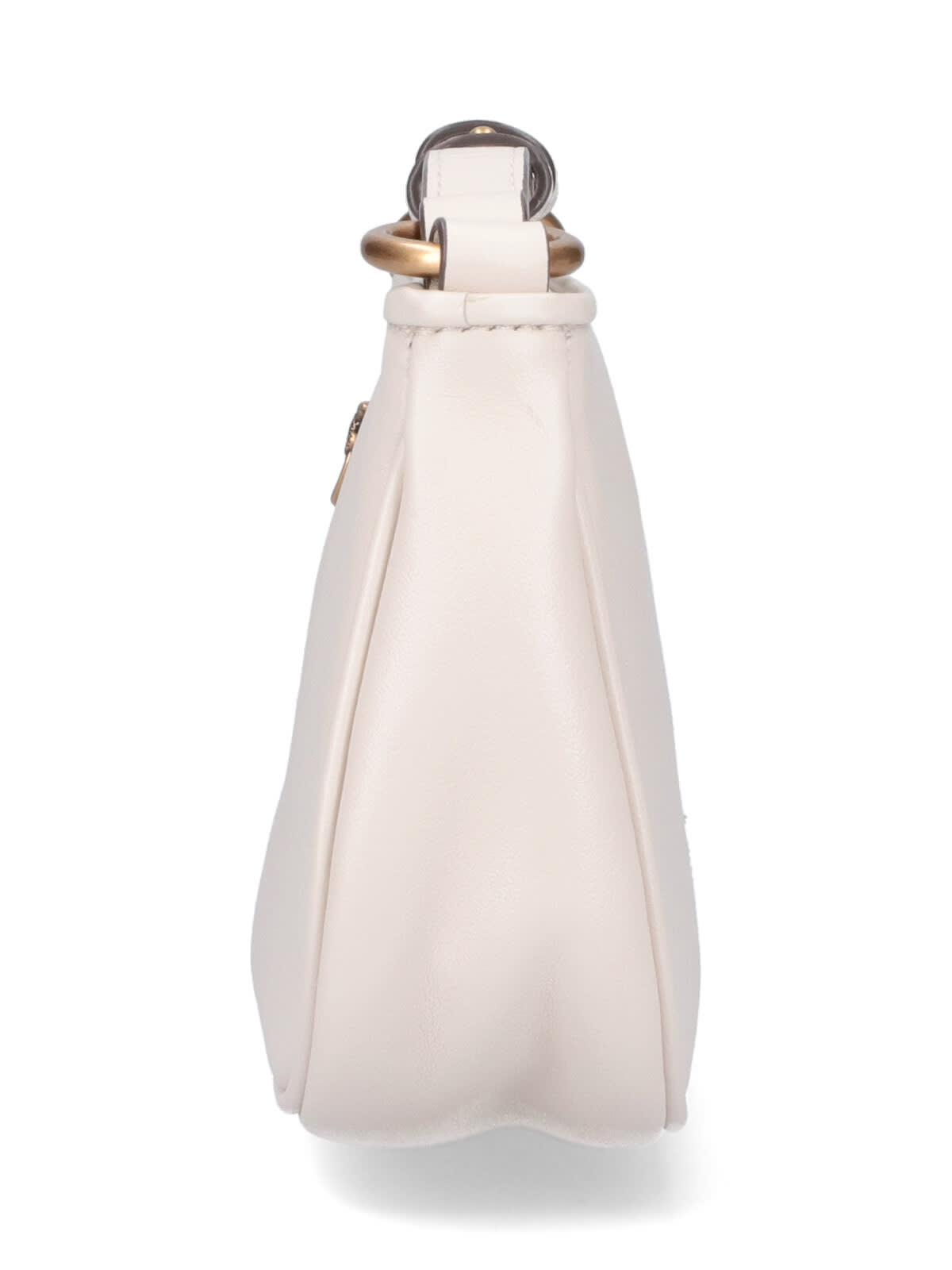 Pinko Mini Shoulder Bag In White