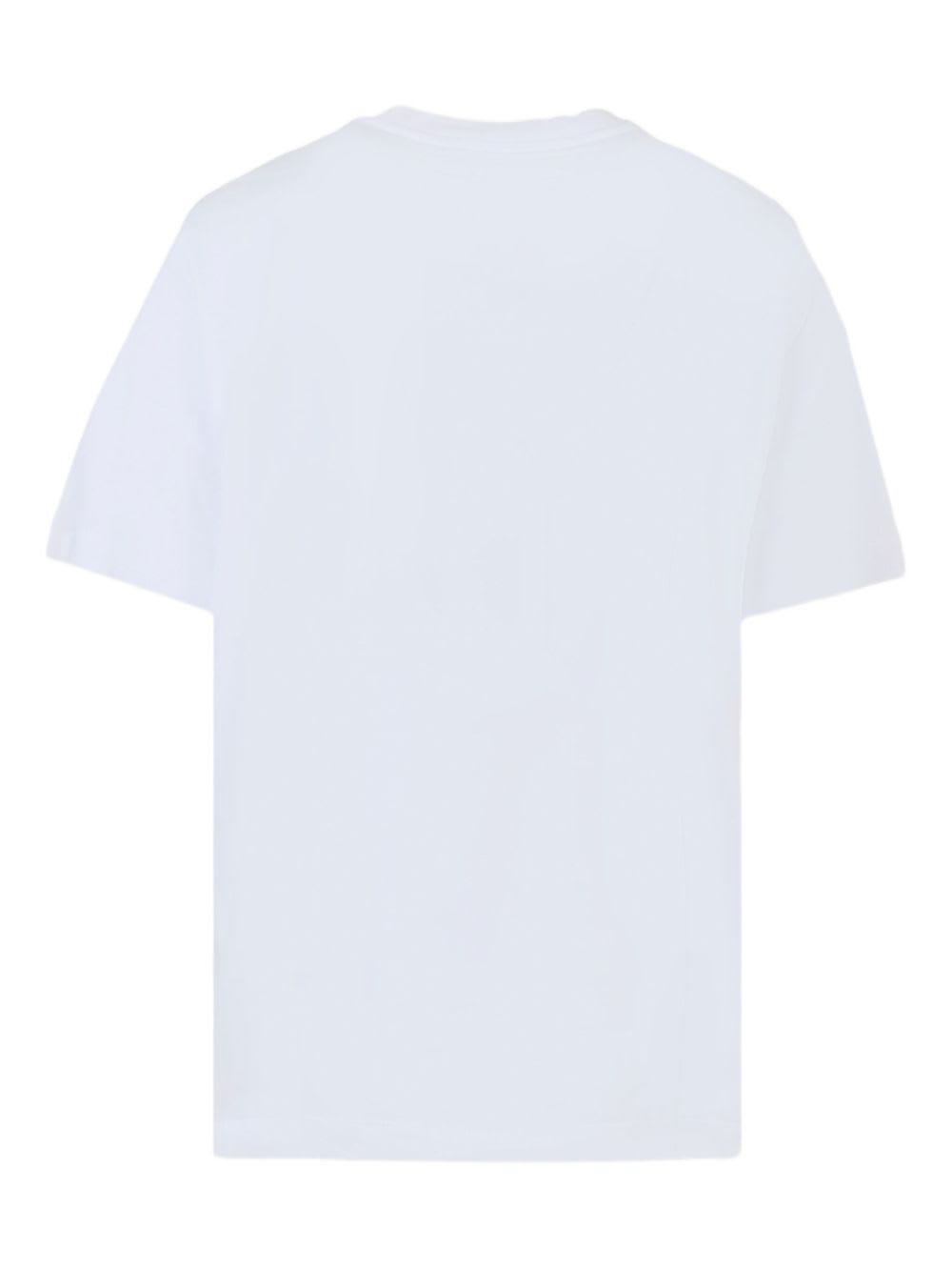 Mm6 Maison Margiela White T-shirt For Kids With Logo In White