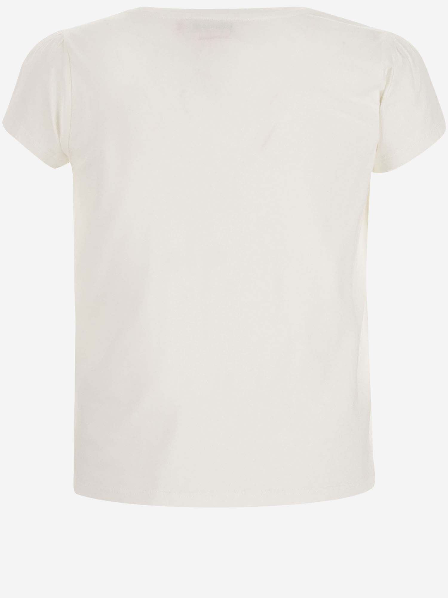 Shop Bonpoint Cotton T-shirt With Logo