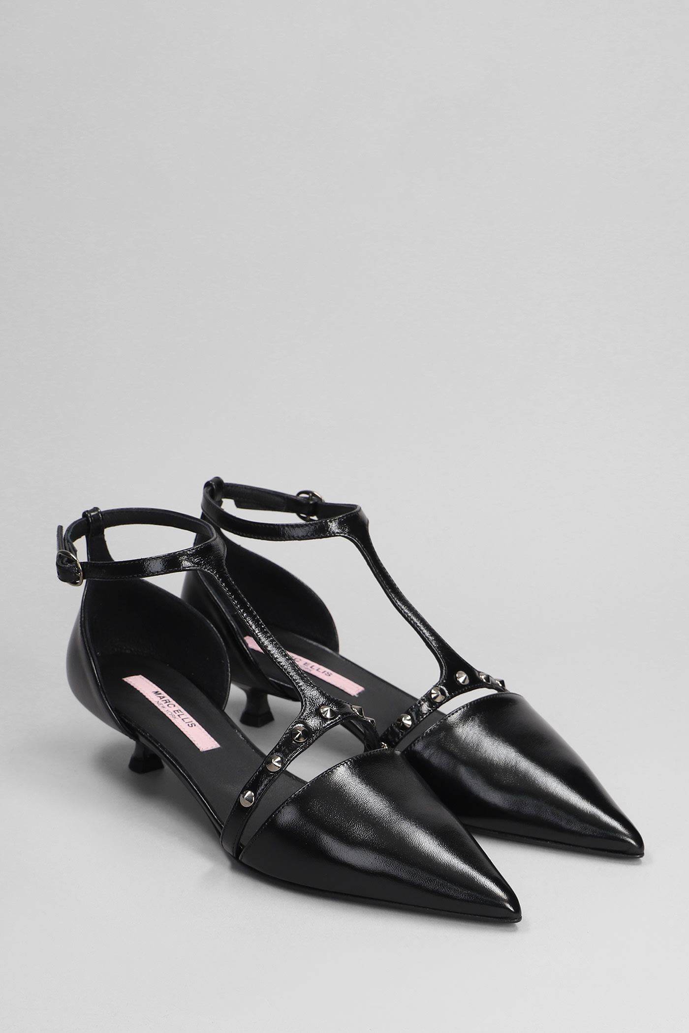 Shop Marc Ellis Pumps In Black Leather