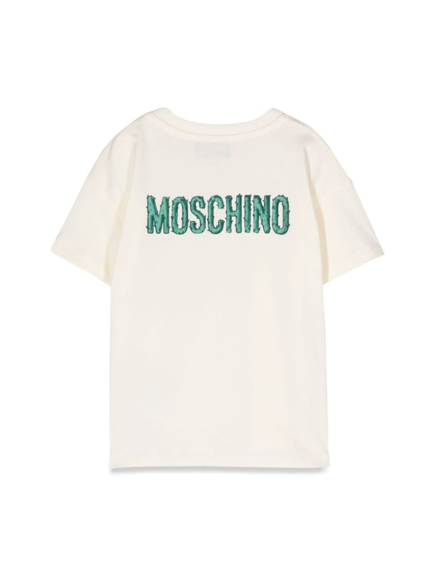 Shop Moschino T-shirt In Multicolour