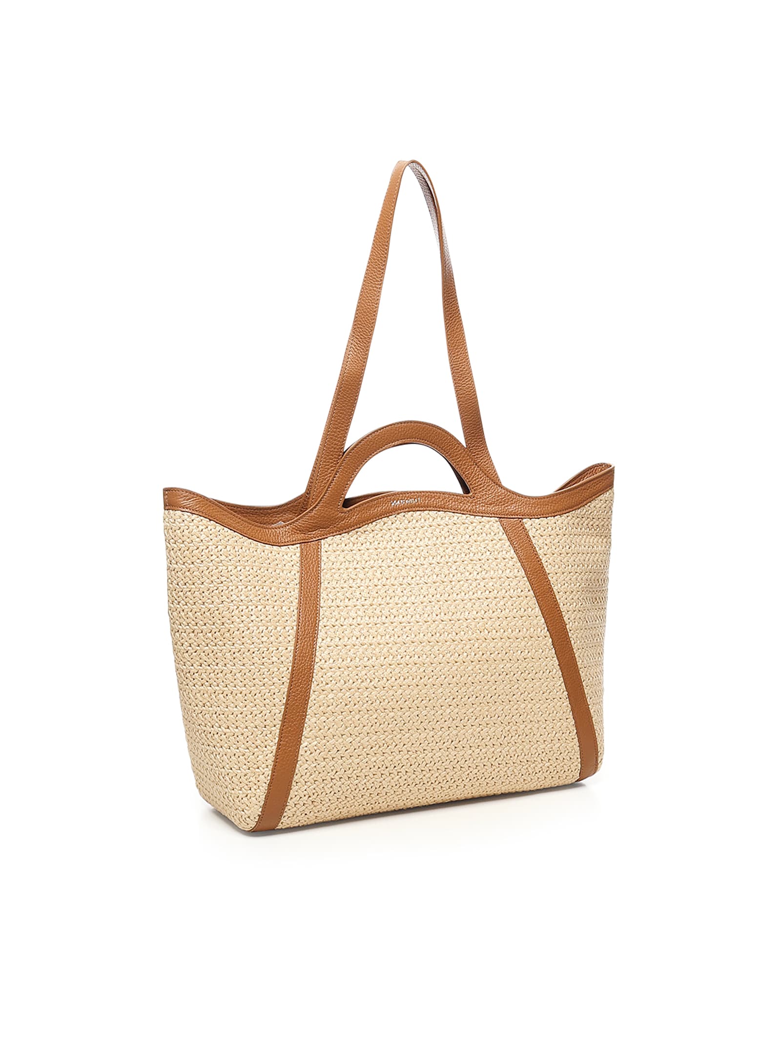 Coccinelle Amalia Crochet And Leather Tote Bag