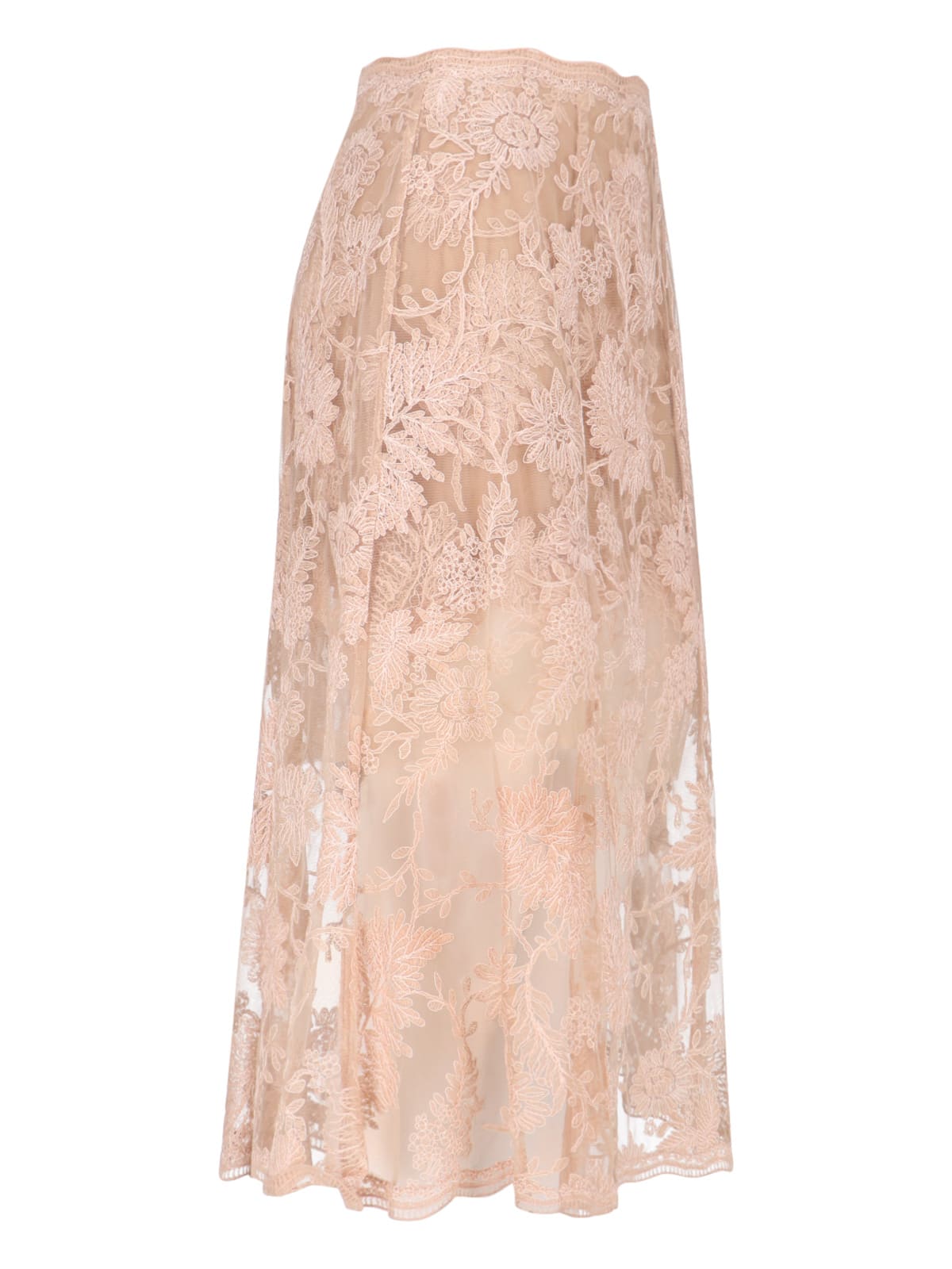 ERMANNO SCERVINO LACE MIDI SKIRT 