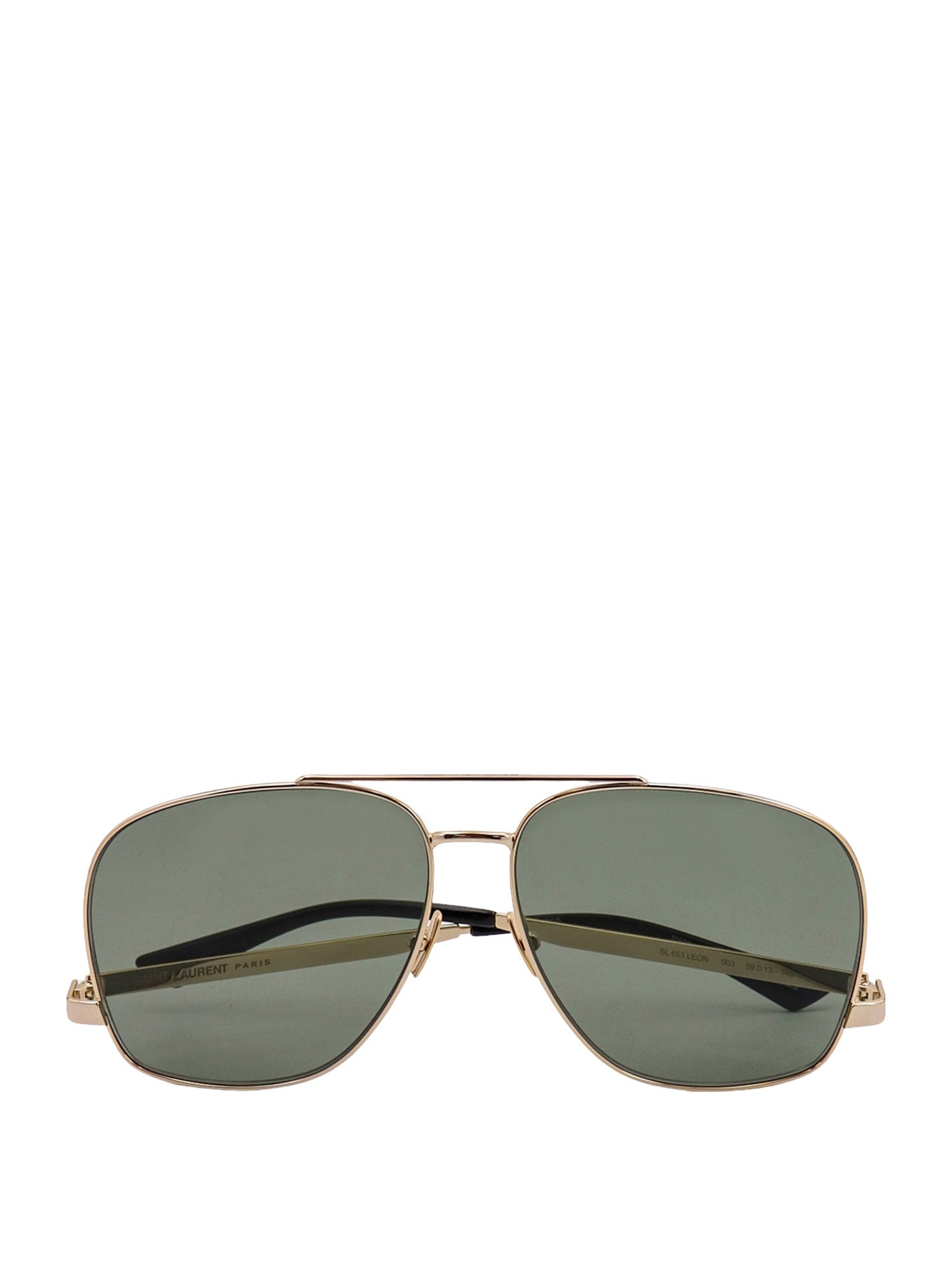 Shop Saint Laurent Sl 653 Leon Sunglasses In Multicolour