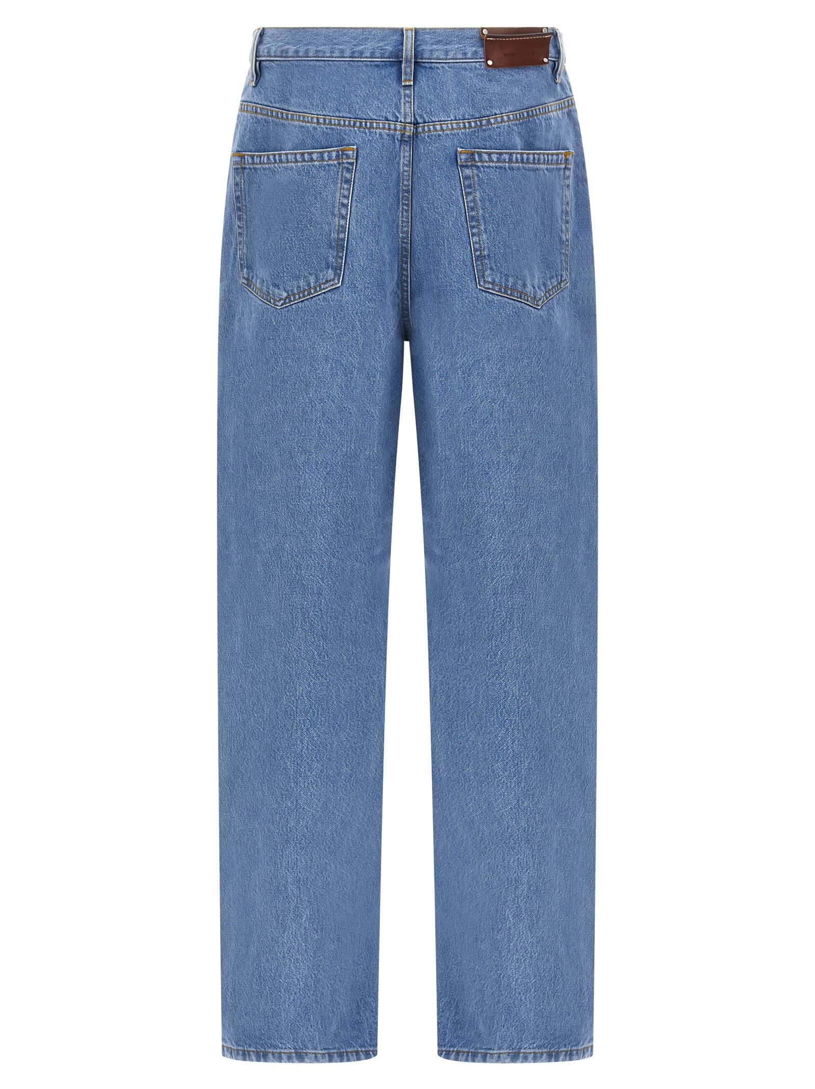 Dries Van Noten Pine Jeans In Blue