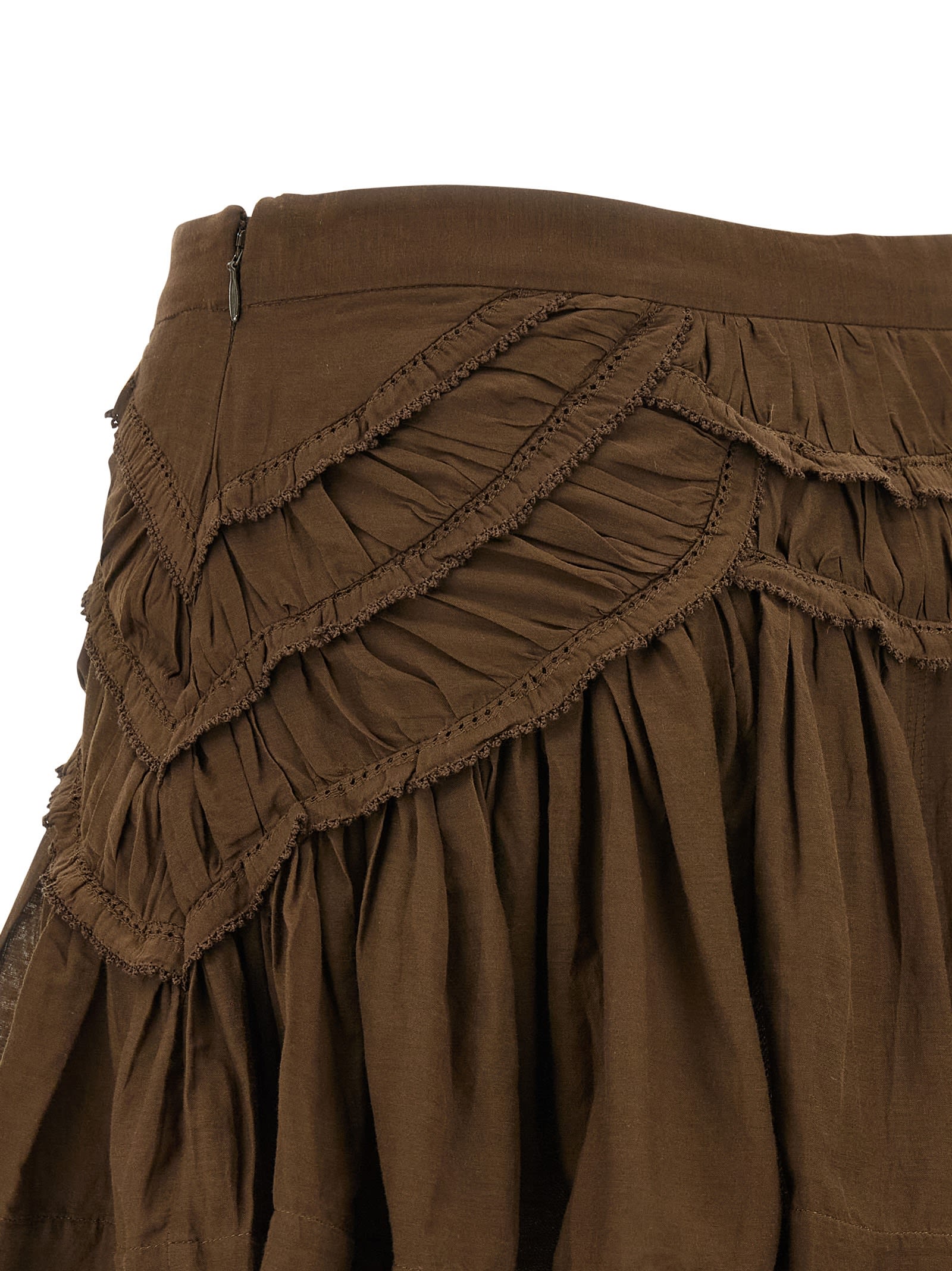 Isabel Marant Étoile 'ceola' Skirt In Brown