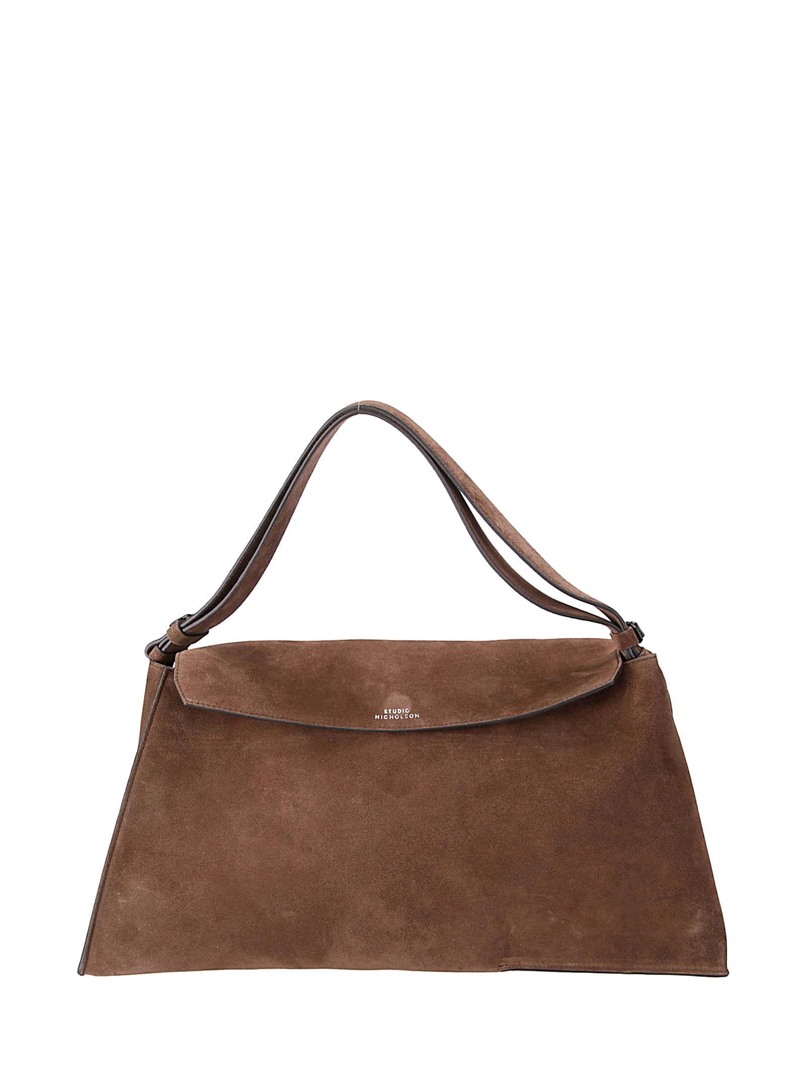 Studio Nicholson The Folded Shoulder Bag In Brown