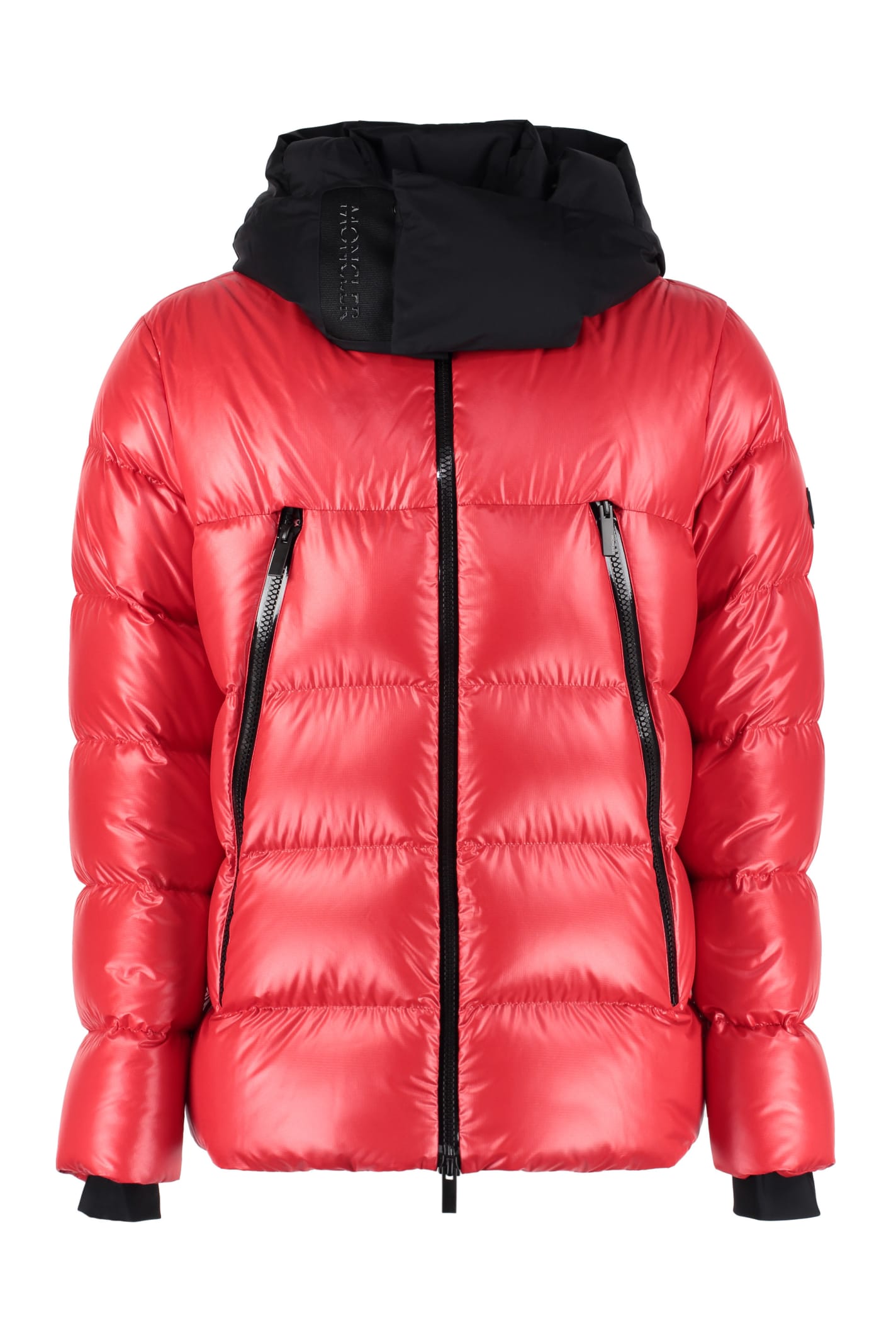 Moncler Zubair Down Puffer Jacket In Red