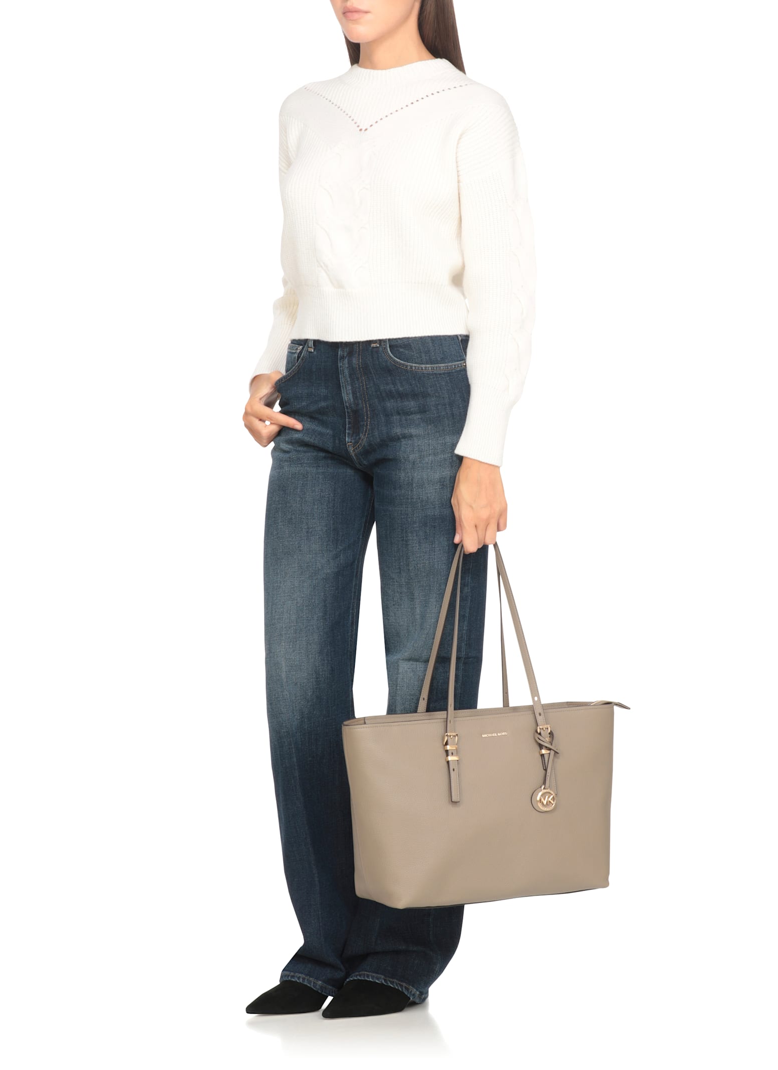 Michael Michael Kors Quinn Bag In Sand