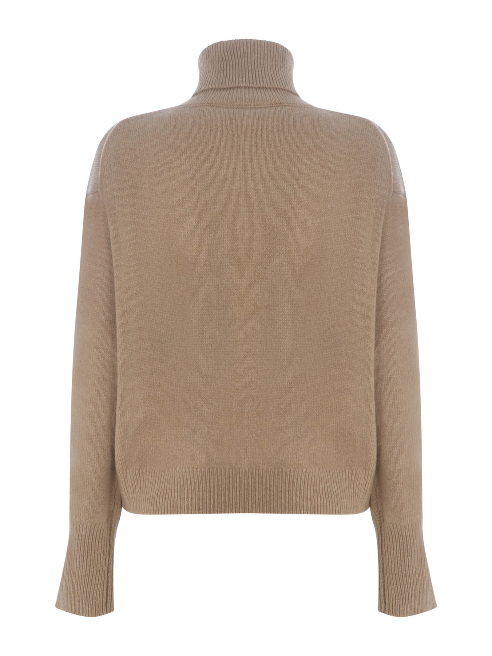 Shop Kenzo Sweater  Flower In Wool In Cammello