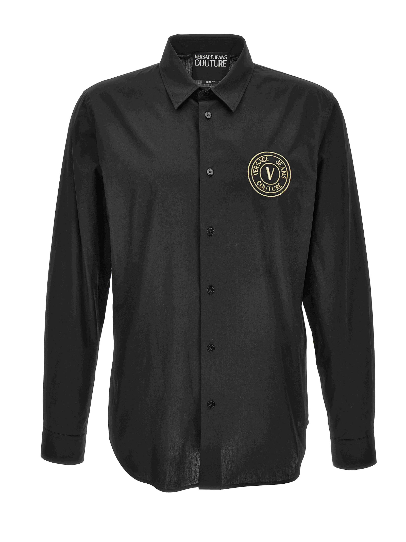 Shop Versace Jeans Couture Shirt In Black