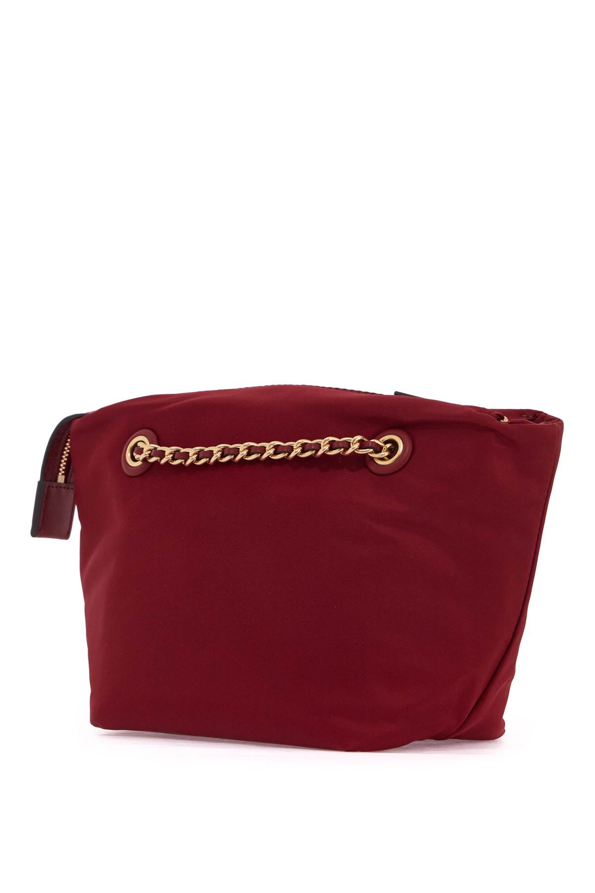 Shop Tory Burch Small Ella Shoulder Bag In Ruby (red)