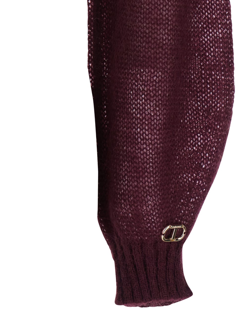 Twinset Maglia In Burgundy