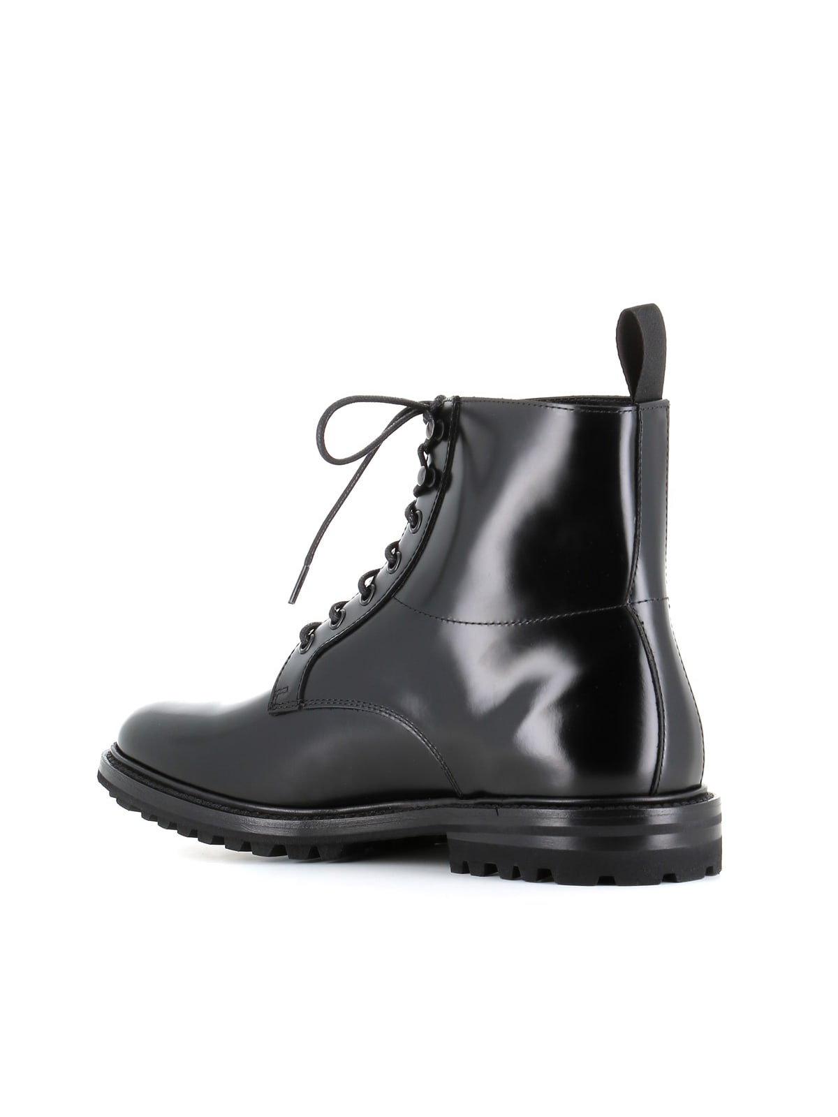 Shop Henderson Baracco Lace-up Boot Jason Roi In Black