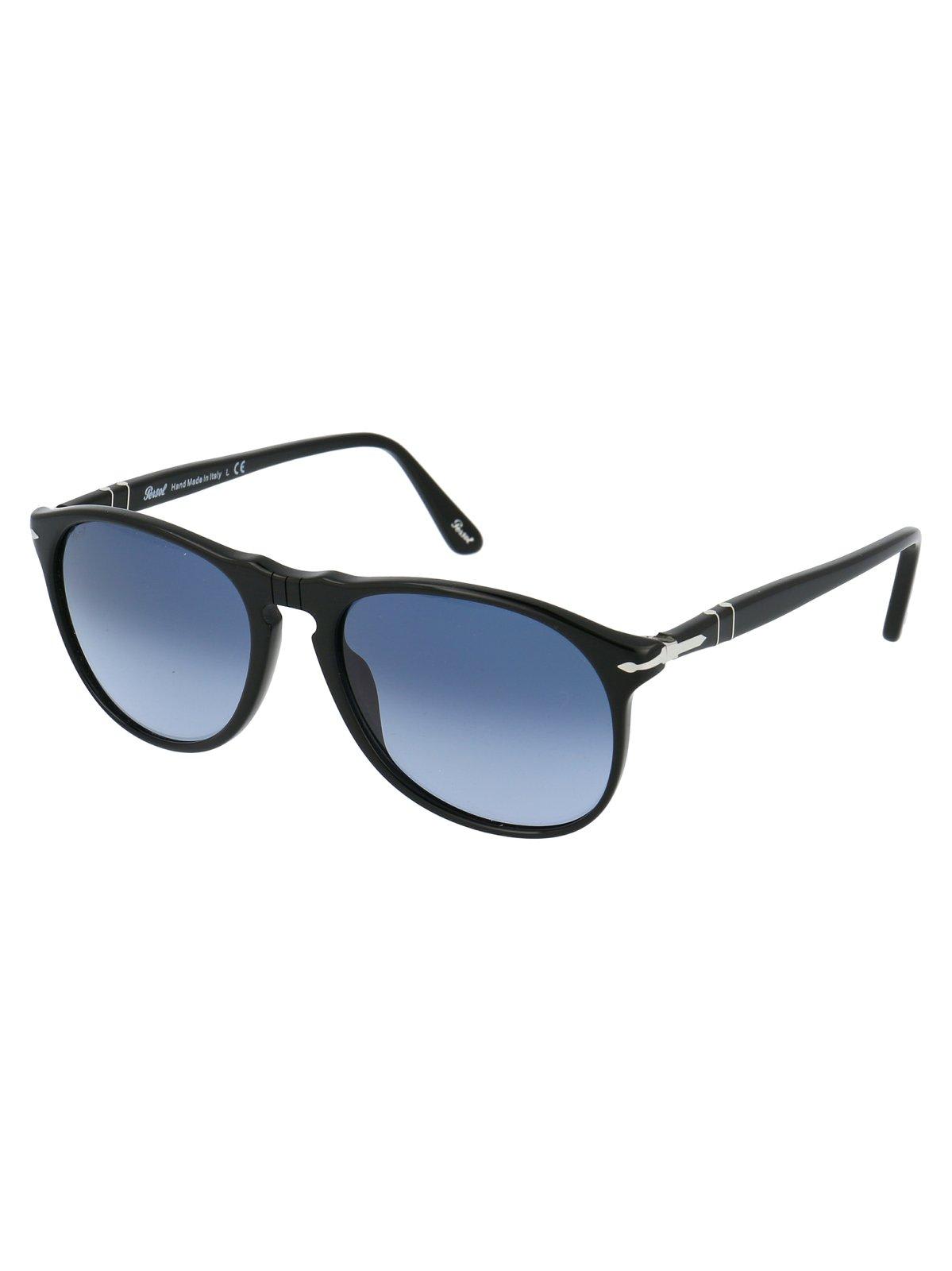 Persol Round Frame Sunglasses In 95/q8