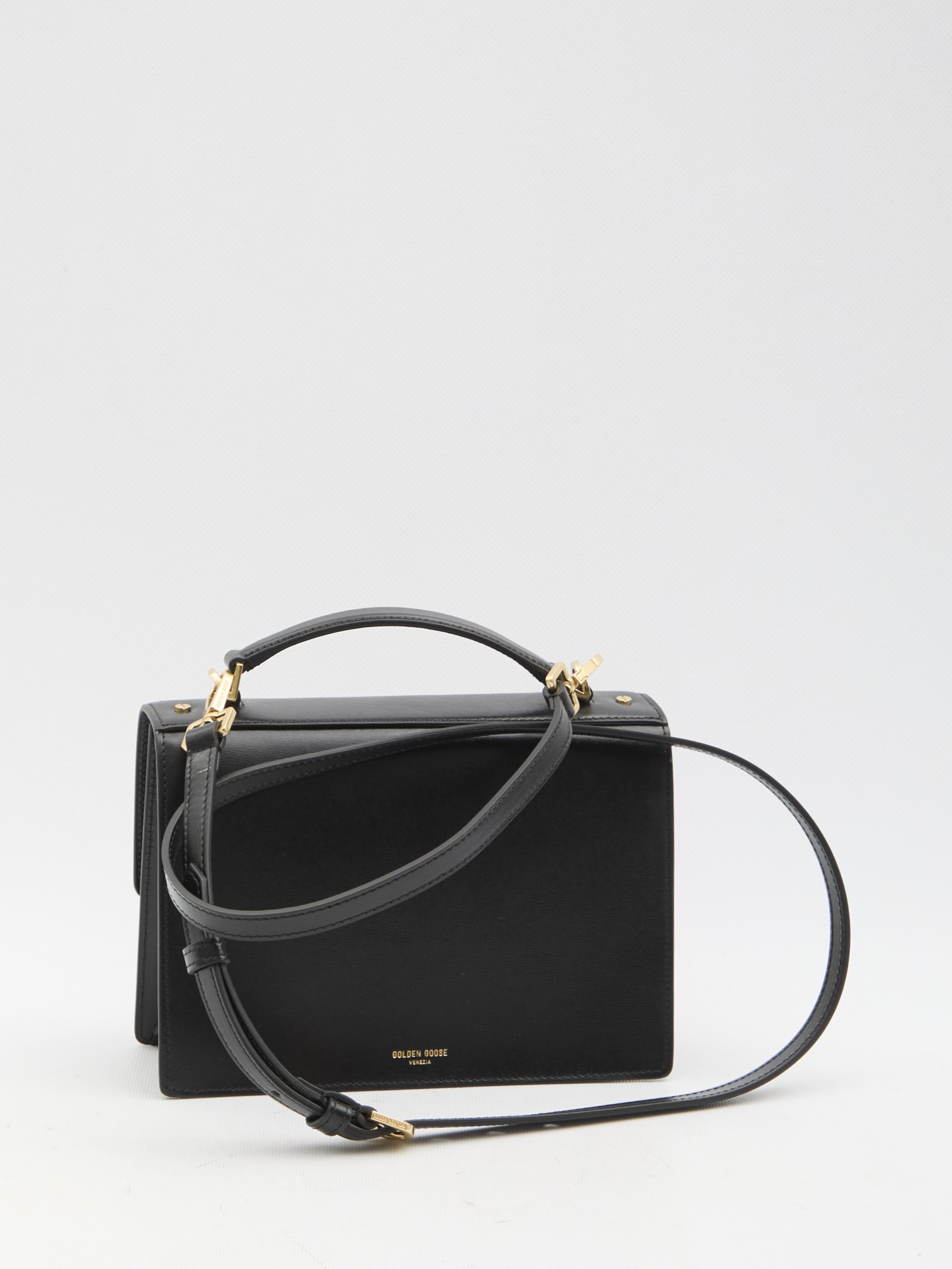 Shop Golden Goose Venezia Bag In Black