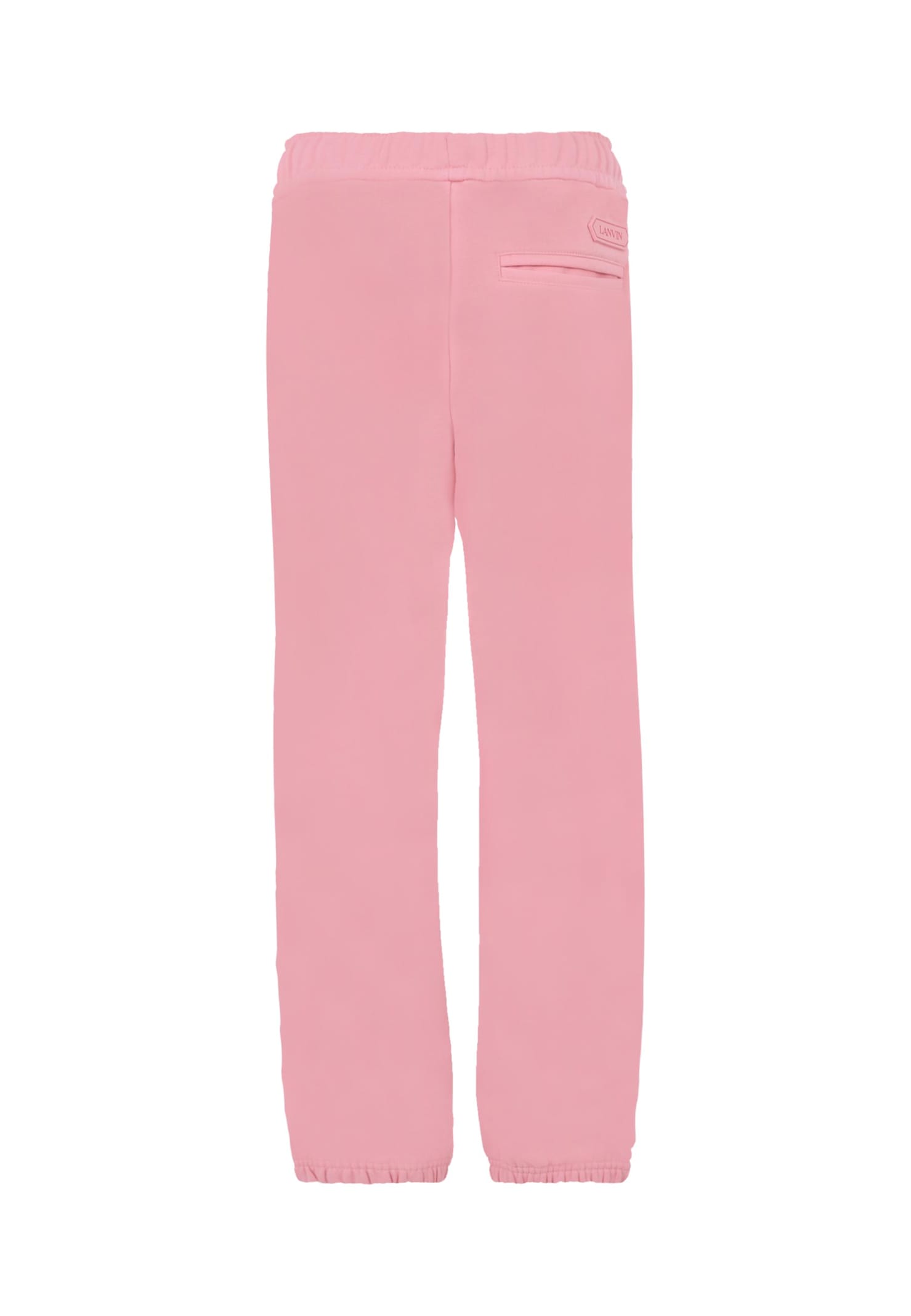 Lanvin Elastic Waist Sweatpants In Pink
