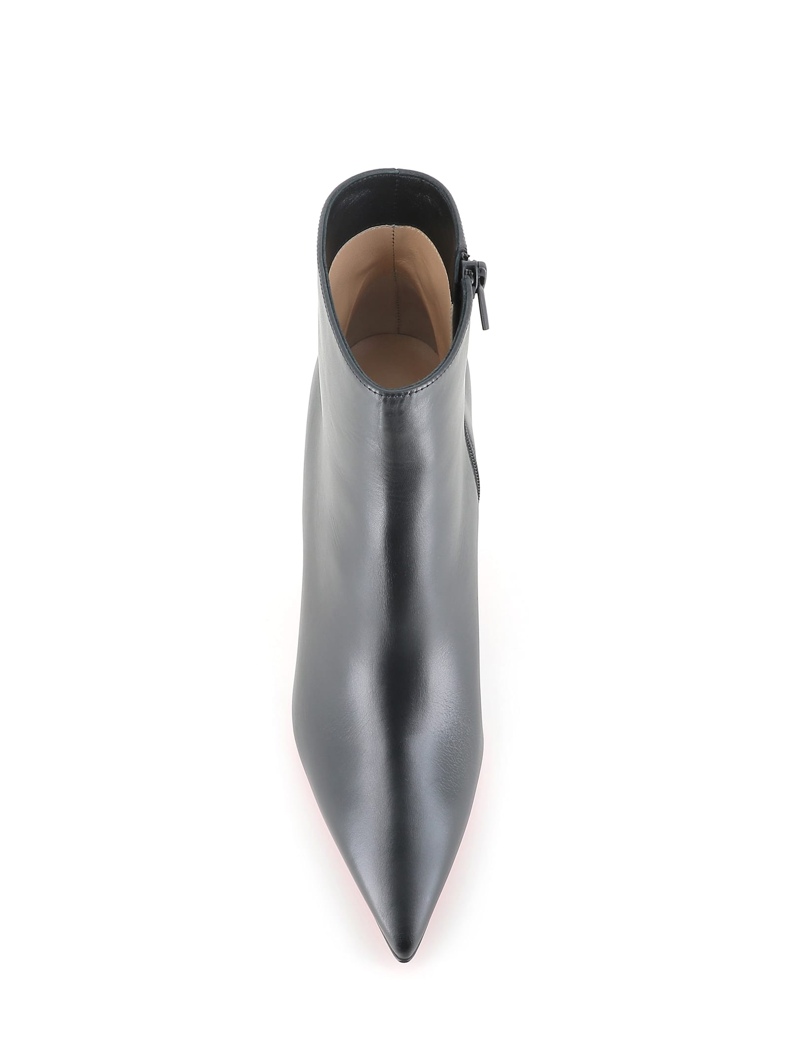 Christian Louboutin 100mm Miss Z Pointed-toe Stiletto Boots In Black